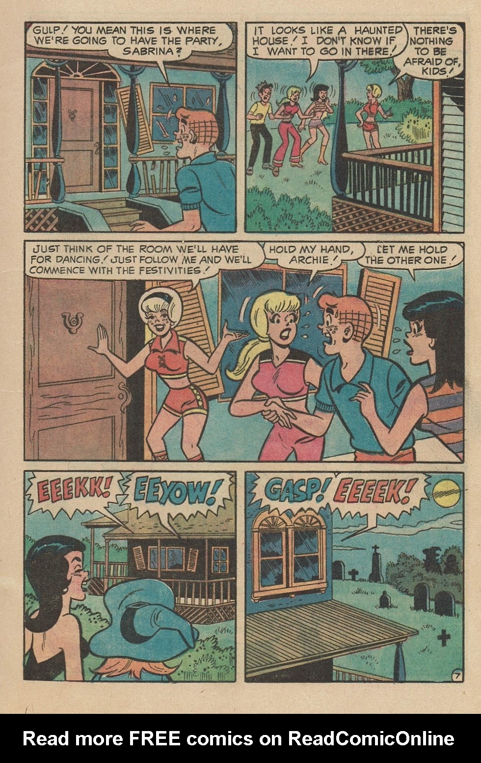 Read online Archie's TV Laugh-Out comic -  Issue #14 - 17