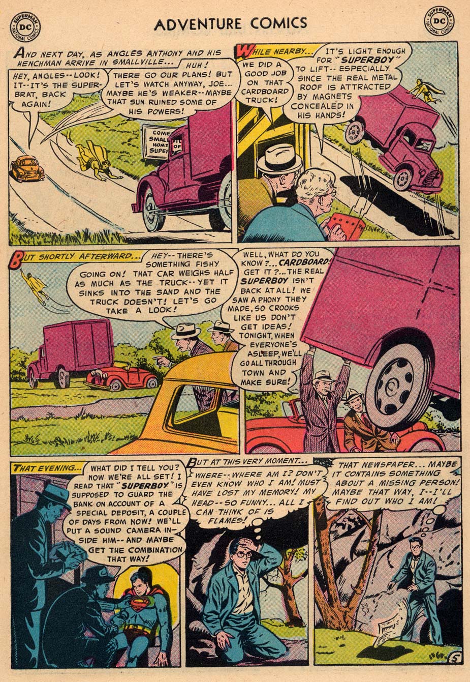 Read online Adventure Comics (1938) comic -  Issue #212 - 7