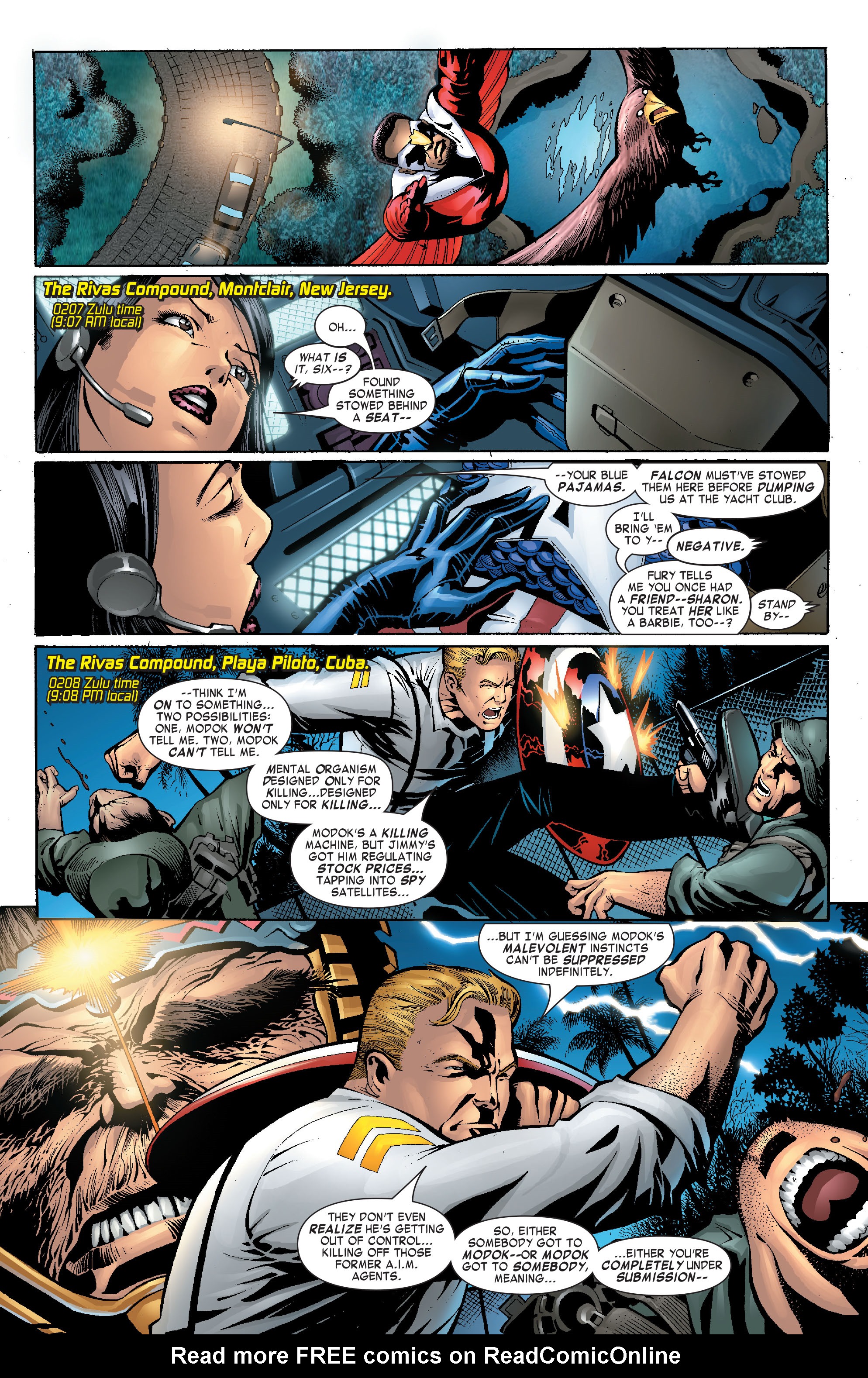 Read online Captain America & the Falcon comic -  Issue #10 - 16