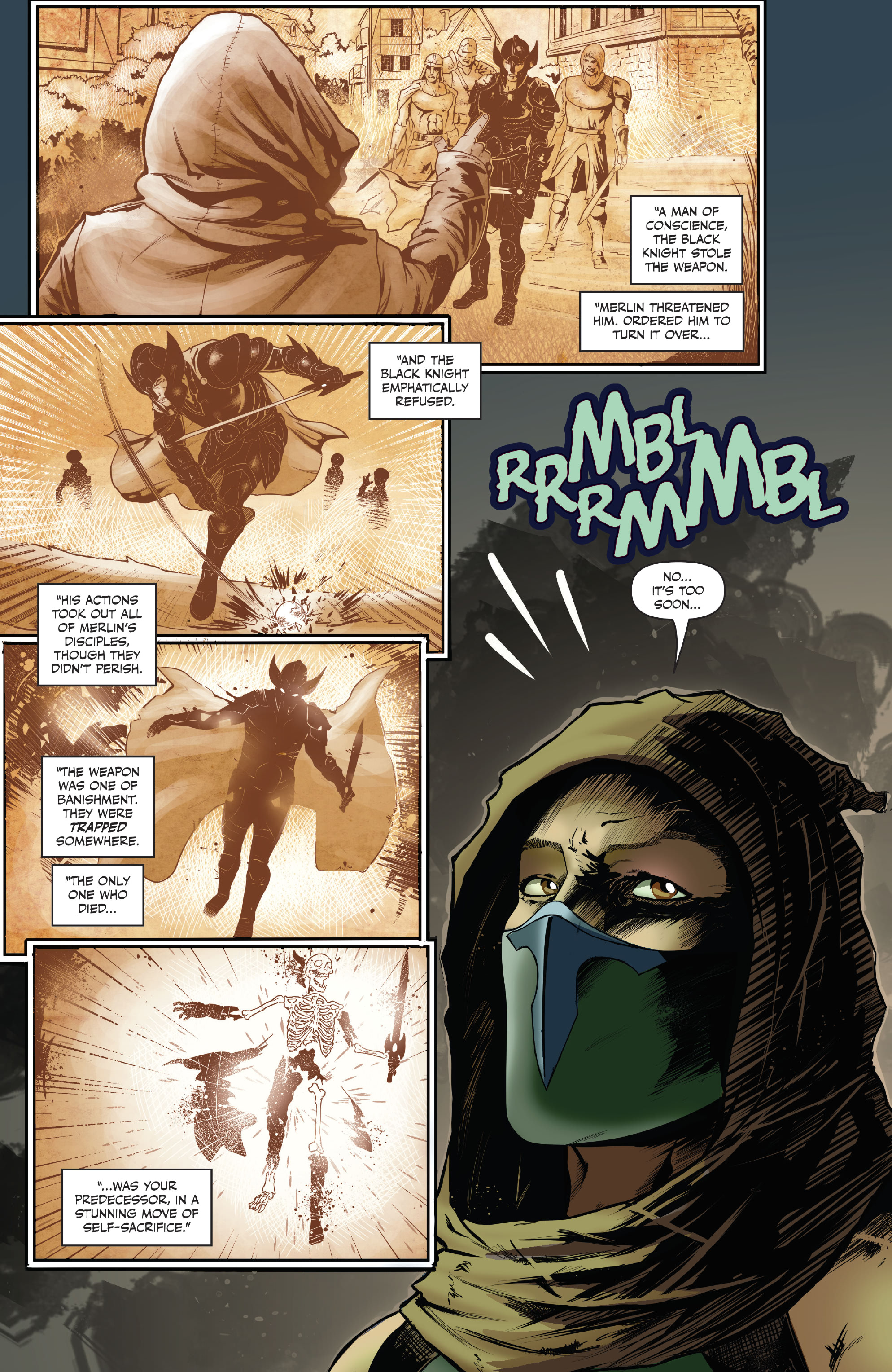 Read online Grimm Universe Presents Quarterly: Black Knight comic -  Issue # Full - 55