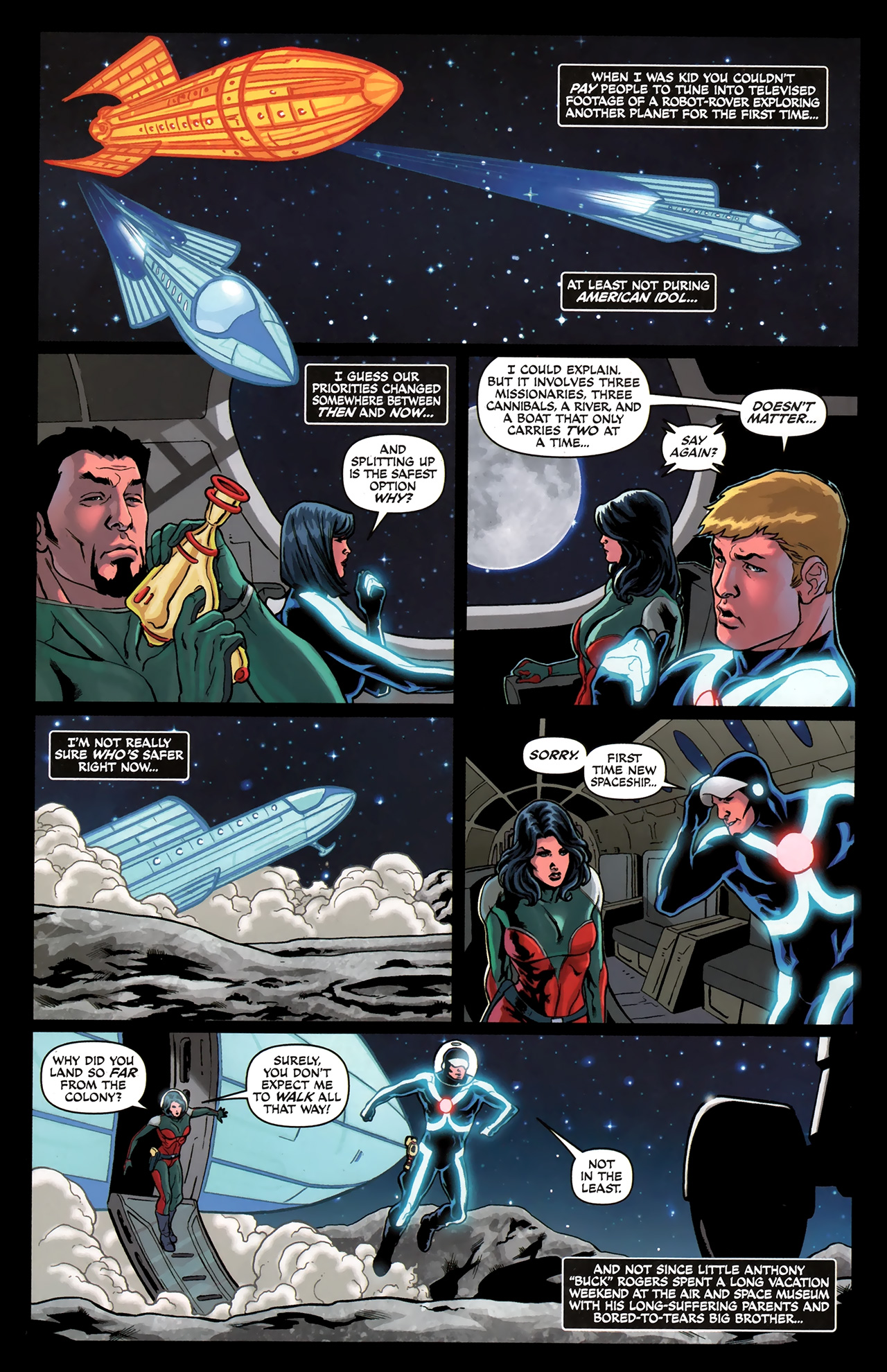 Read online Buck Rogers (2009) comic -  Issue #11 - 21