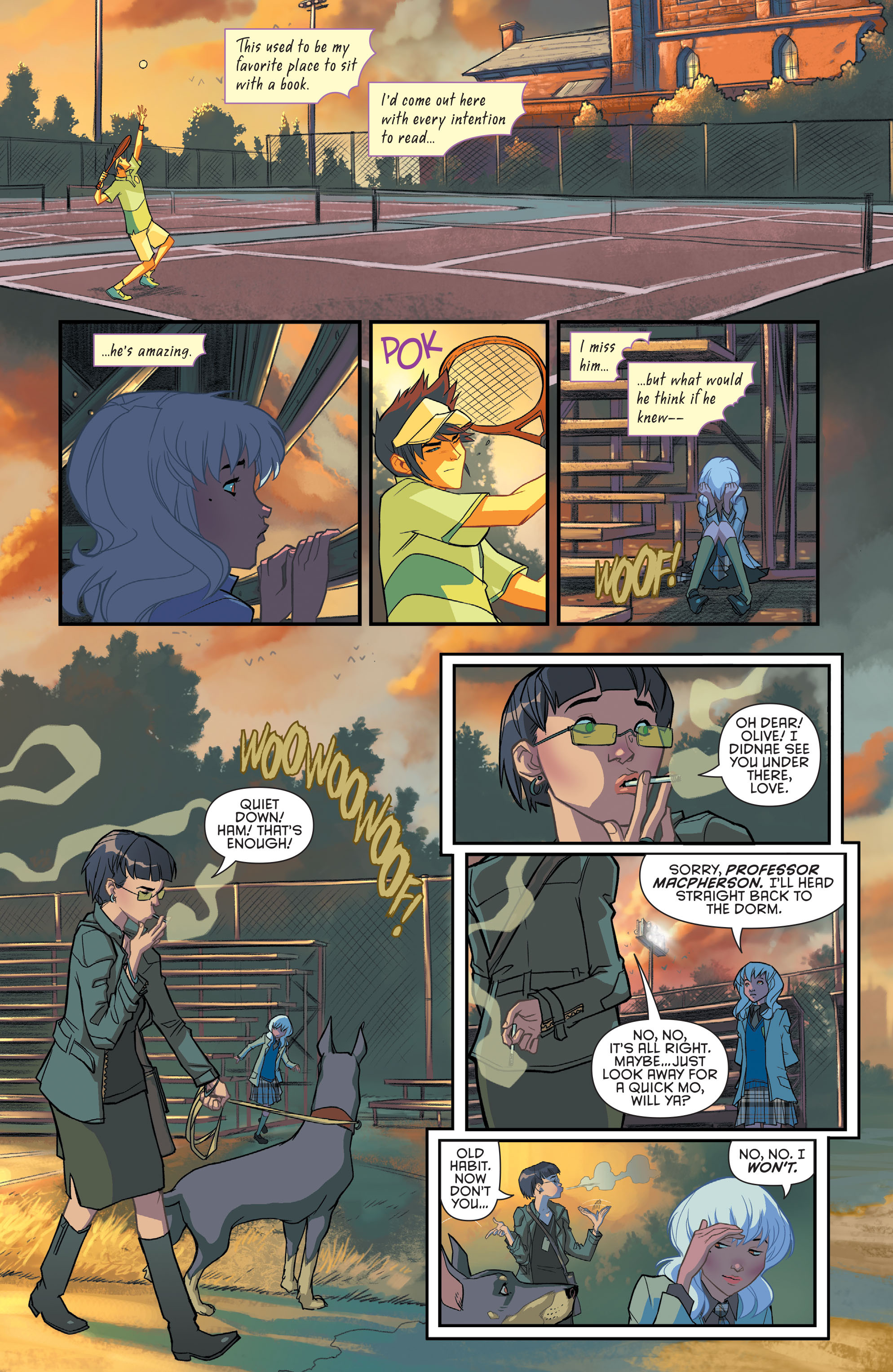 Read online Gotham Academy comic -  Issue # _TPB 1 - 40