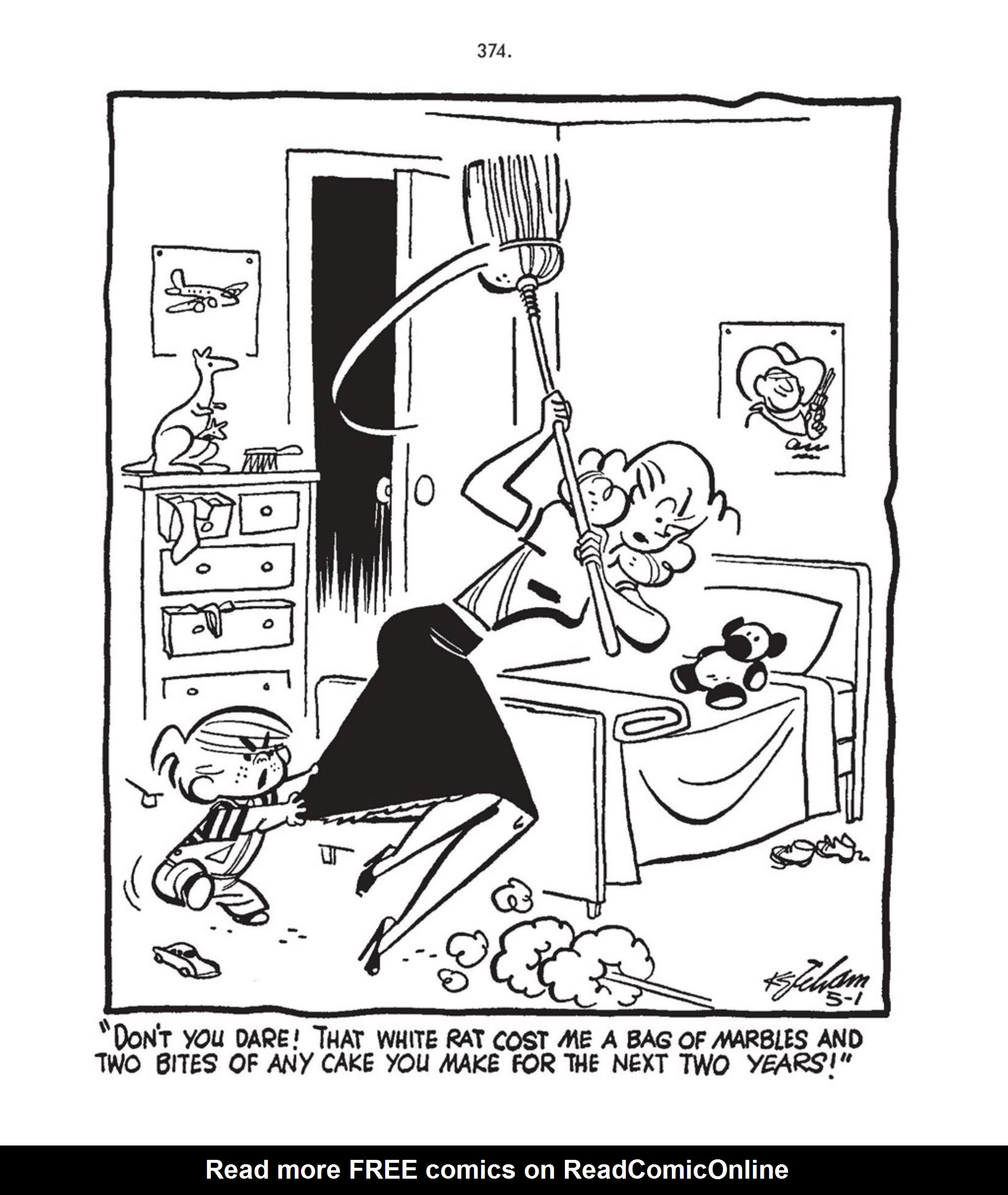 Read online Hank Ketcham's Complete Dennis the Menace comic -  Issue # TPB 1 (Part 4) - 100