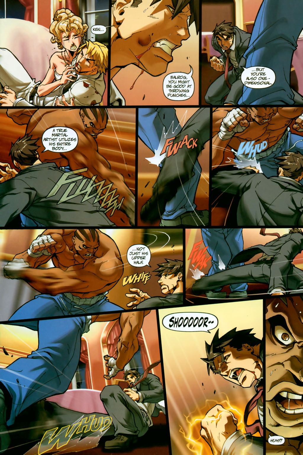 Read online Street Fighter (2003) comic -  Issue #14 - 9
