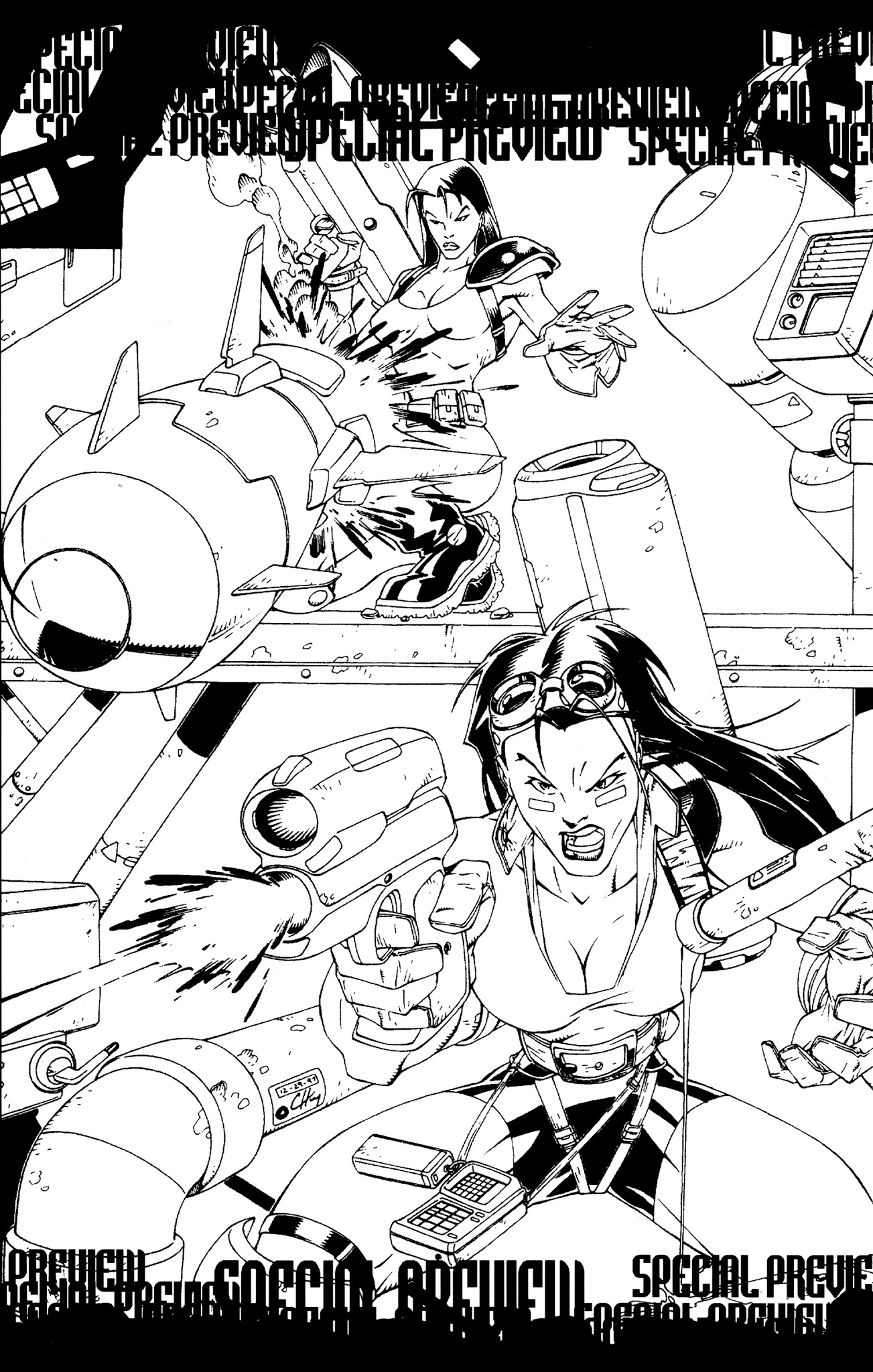 Read online Luxura/Double Impact comic -  Issue # Full - 25