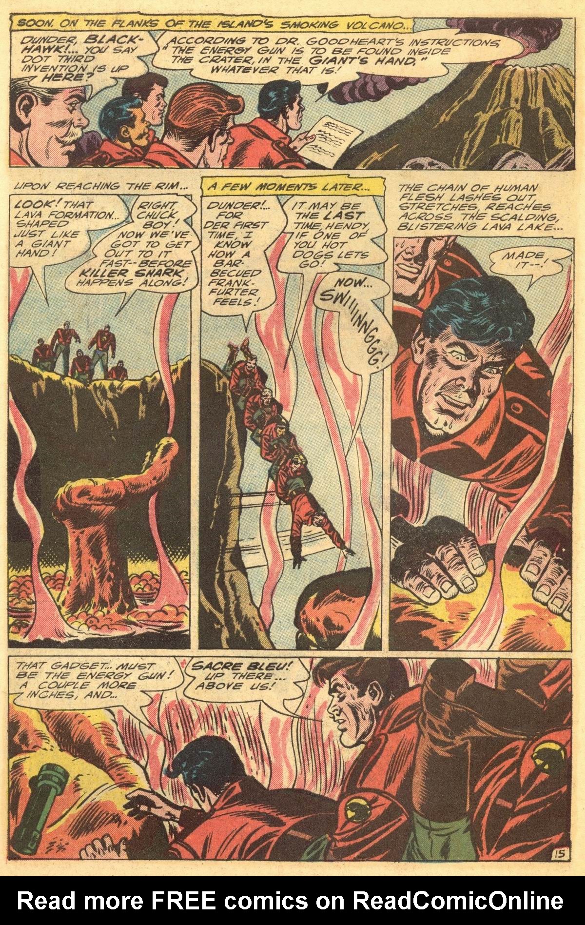 Read online Blackhawk (1957) comic -  Issue #216 - 20