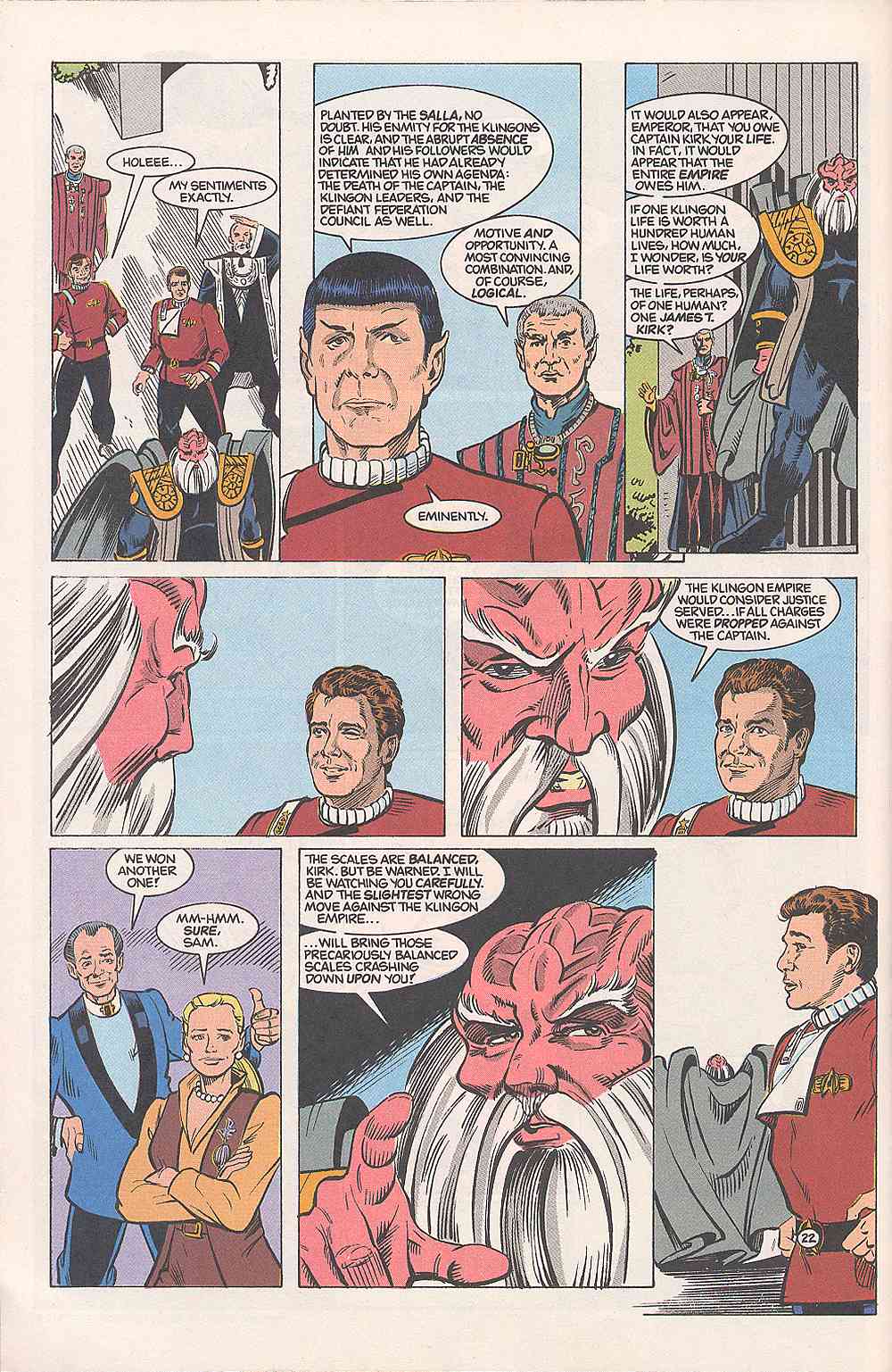 Read online Star Trek (1989) comic -  Issue #12 - 27