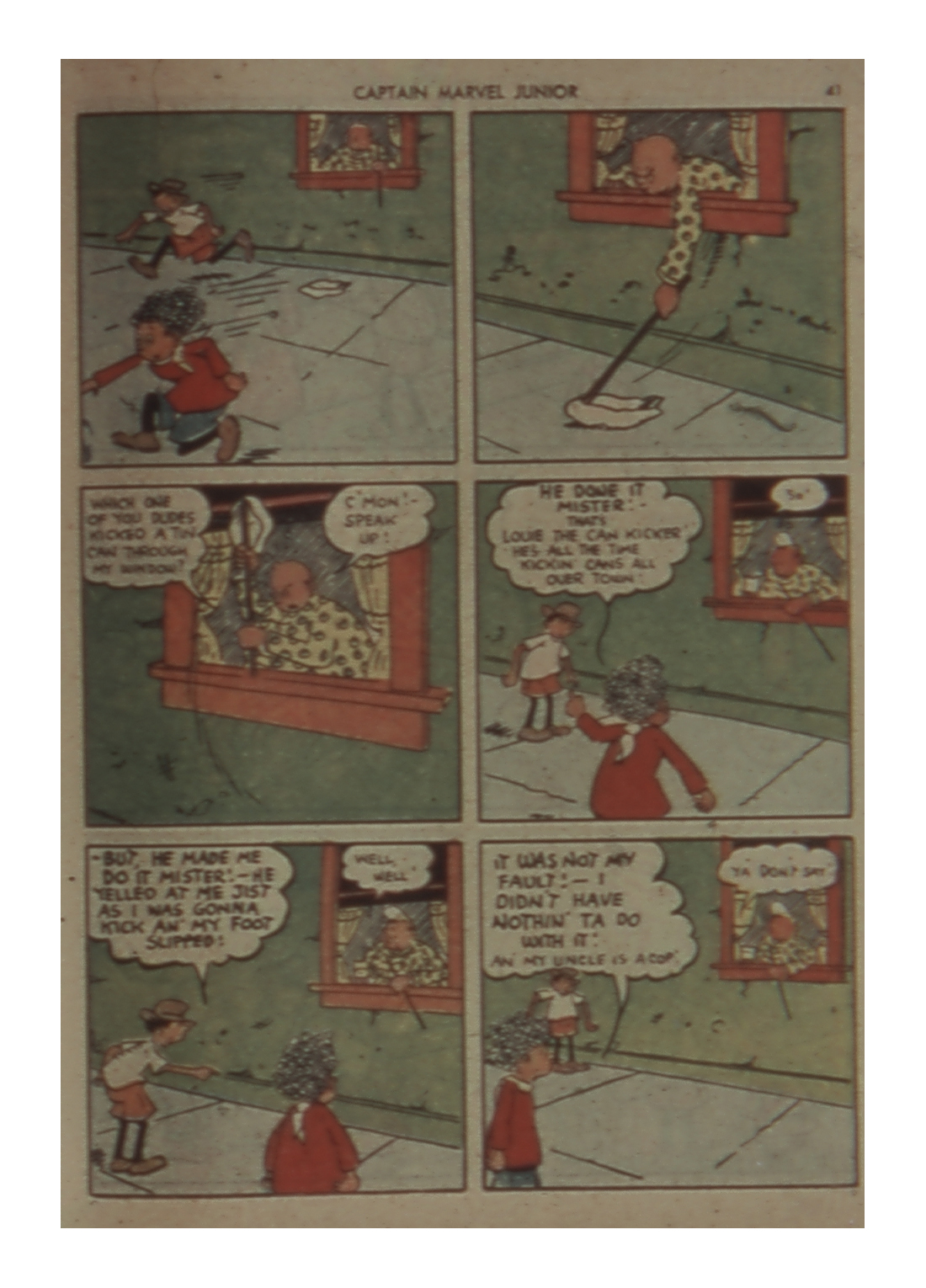 Read online Captain Marvel, Jr. comic -  Issue #4 - 42