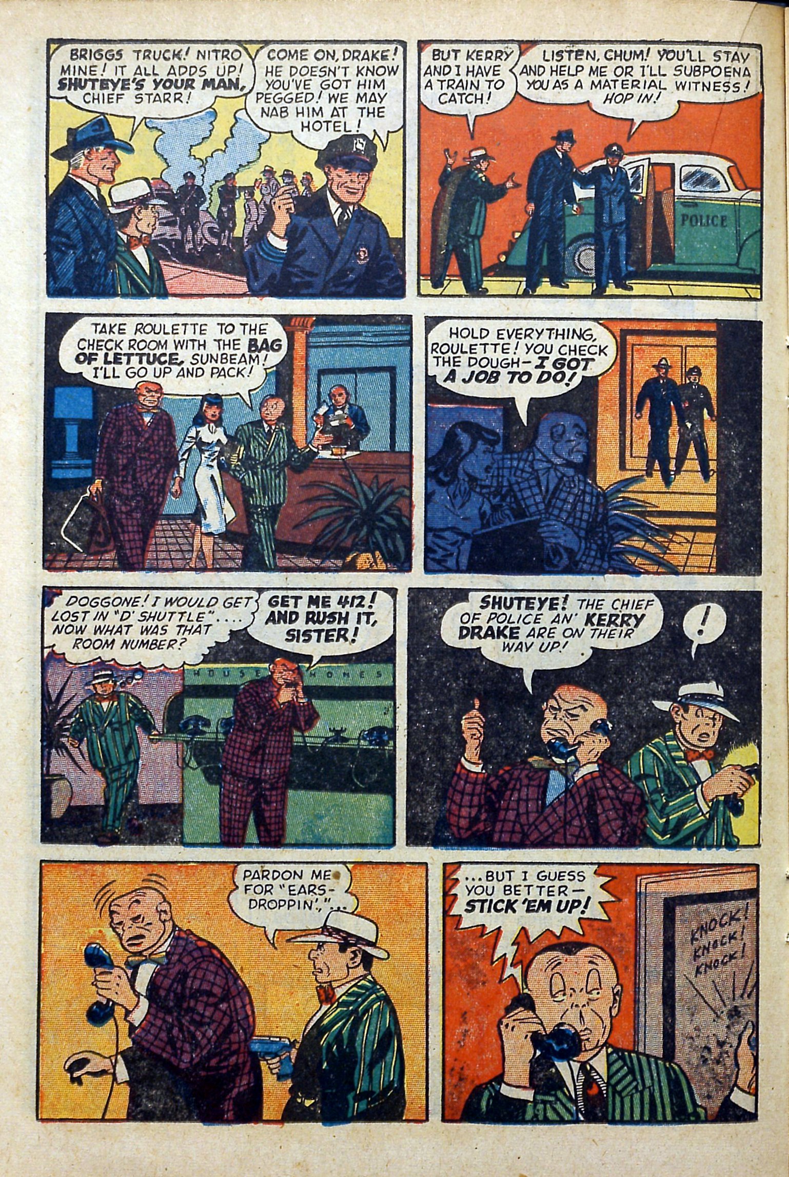 Read online Kerry Drake Detective Cases comic -  Issue #7 - 24