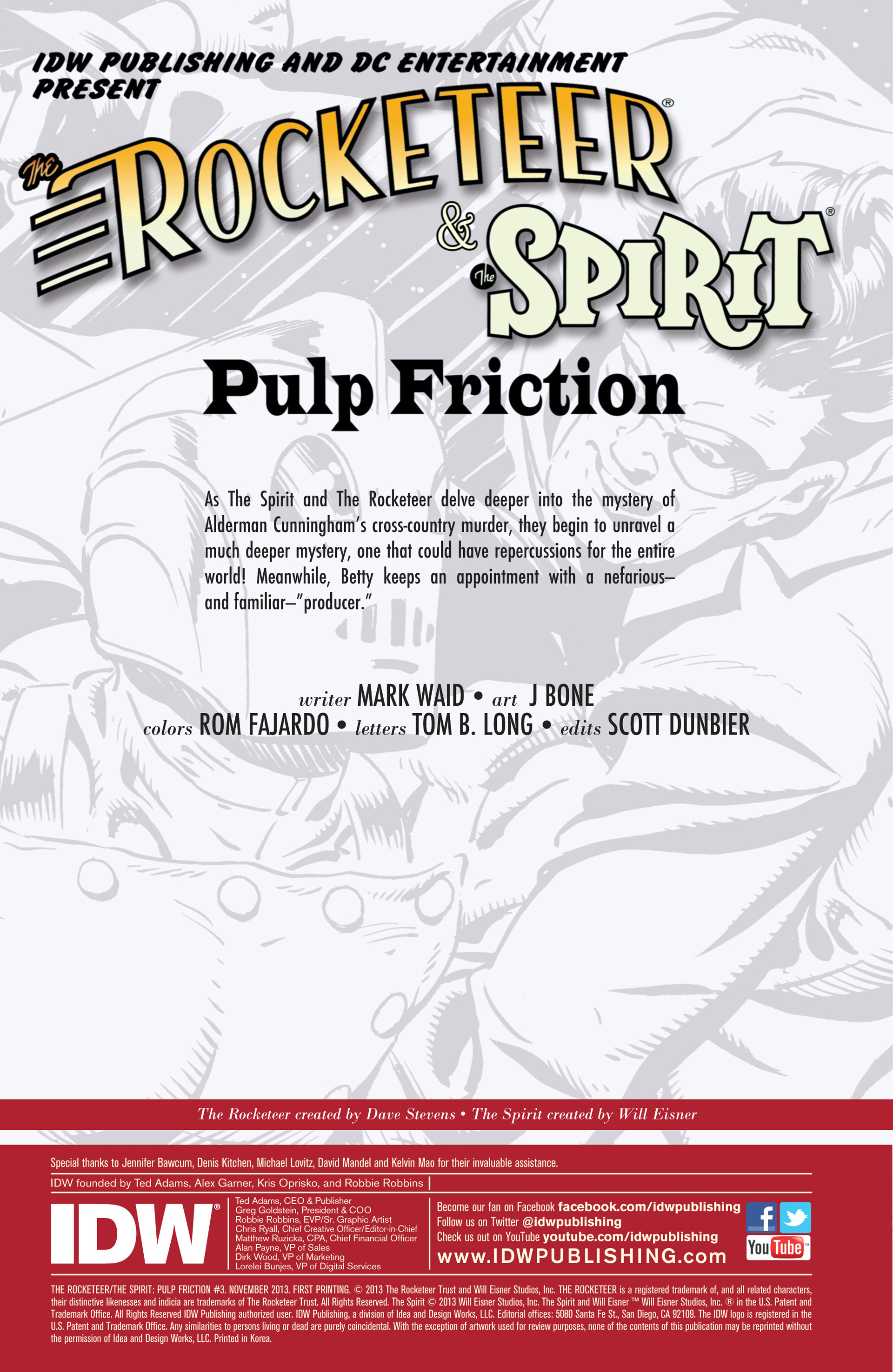 Read online The Rocketeer/The Spirit: Pulp Friction comic -  Issue #3 - 3