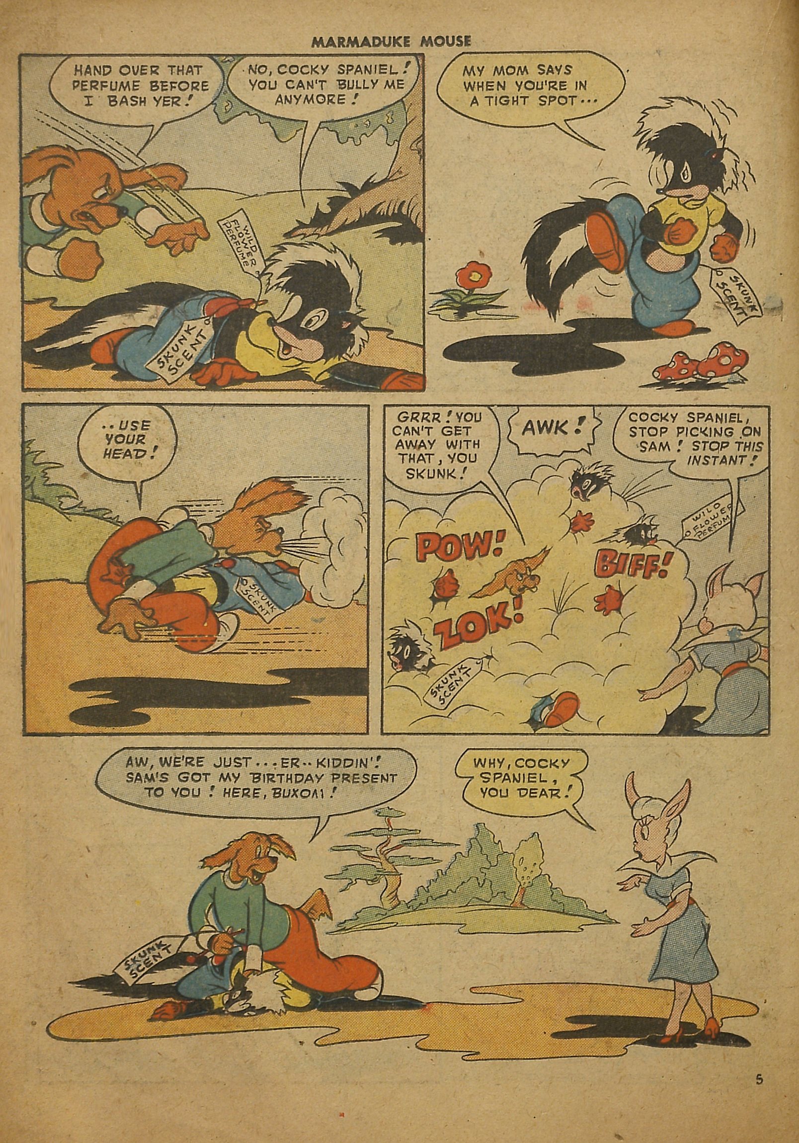 Read online Marmaduke Mouse comic -  Issue #8 - 24