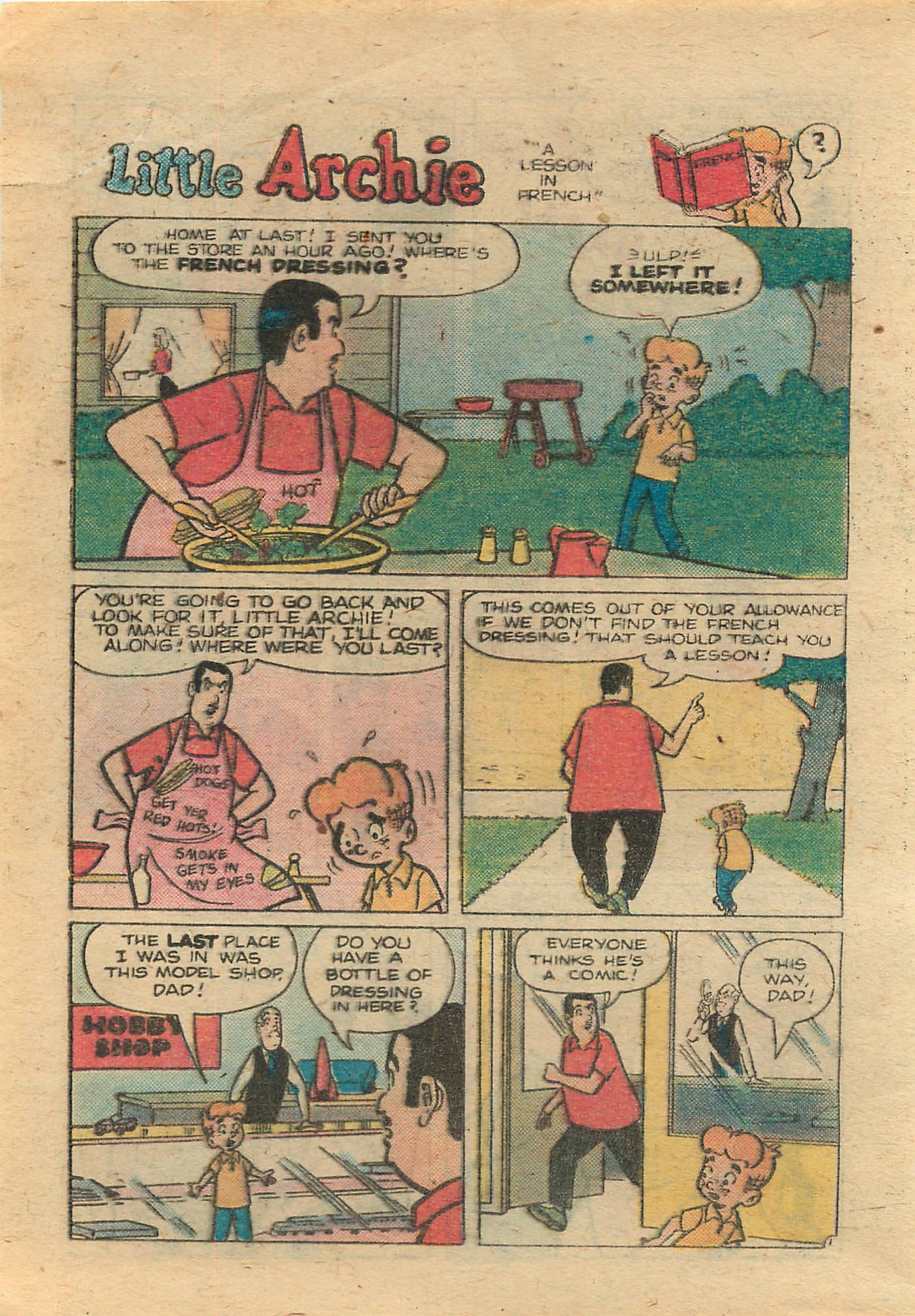 Read online Little Archie Comics Digest Magazine comic -  Issue #3 - 20