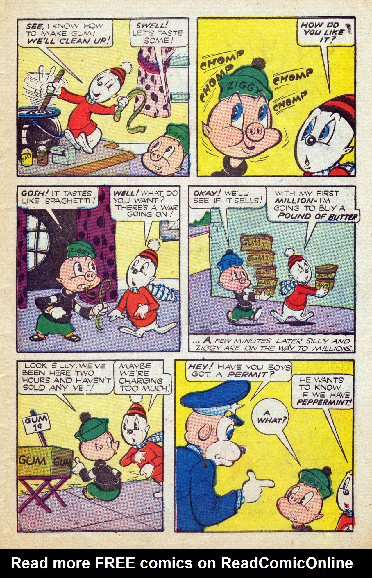 Read online Ziggy Pig-Silly Seal Comics (1944) comic -  Issue #3 - 27
