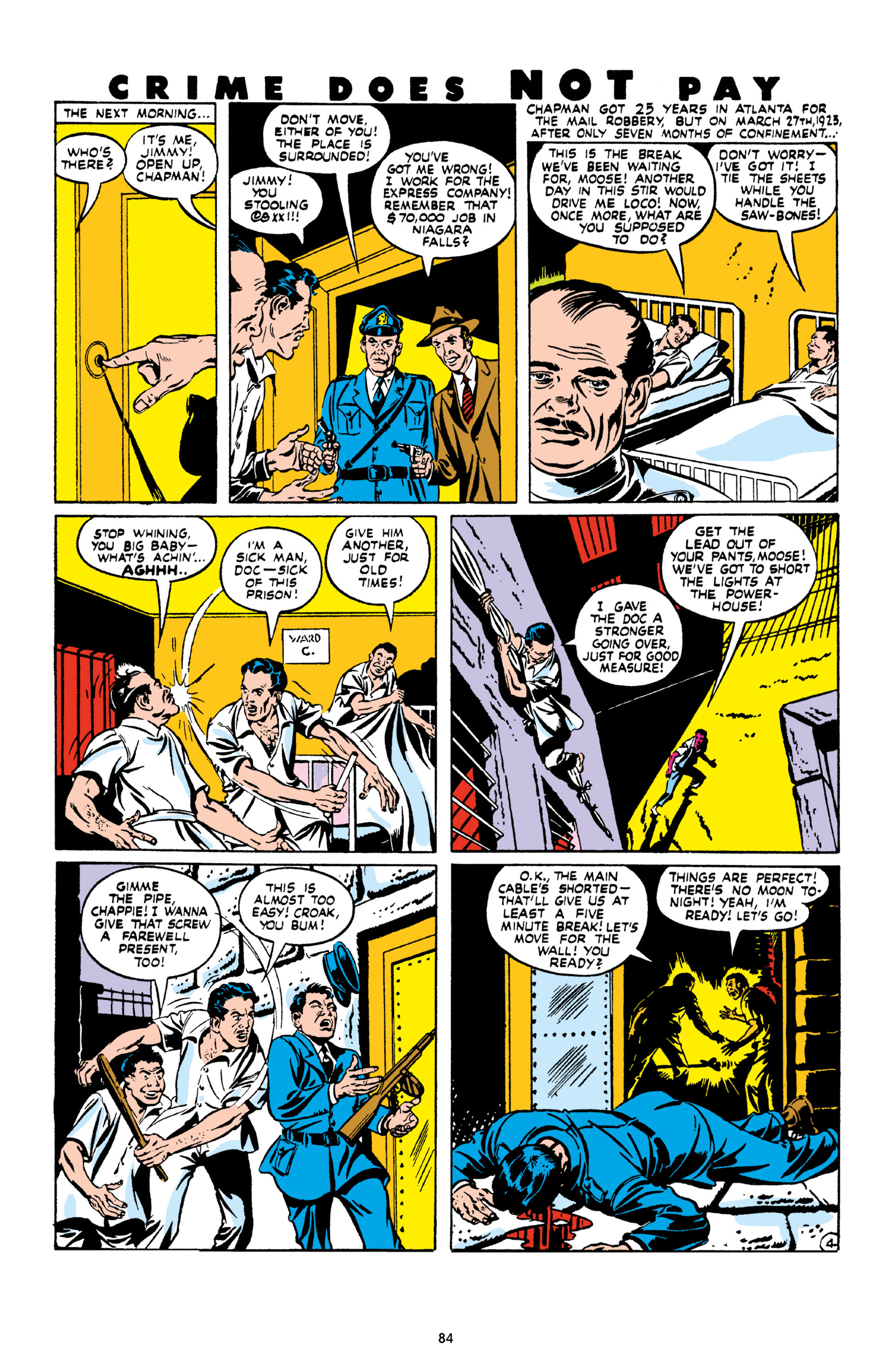 Read online Crime Does Not Pay Archives comic -  Issue # TPB 9 (Part 1) - 86