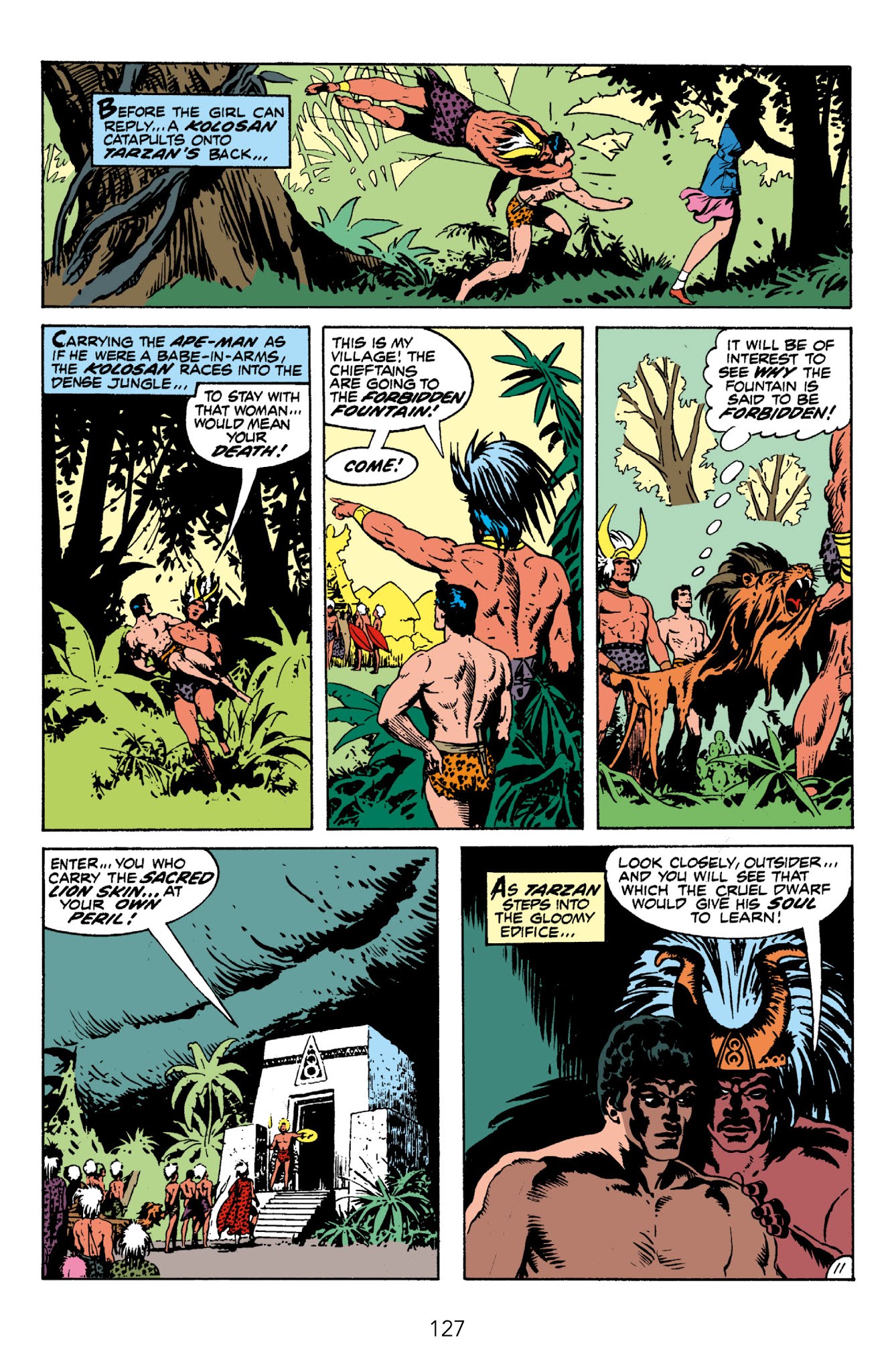 Read online Edgar Rice Burroughs' Tarzan The Joe Kubert Years comic -  Issue # TPB 1 (Part 2) - 29