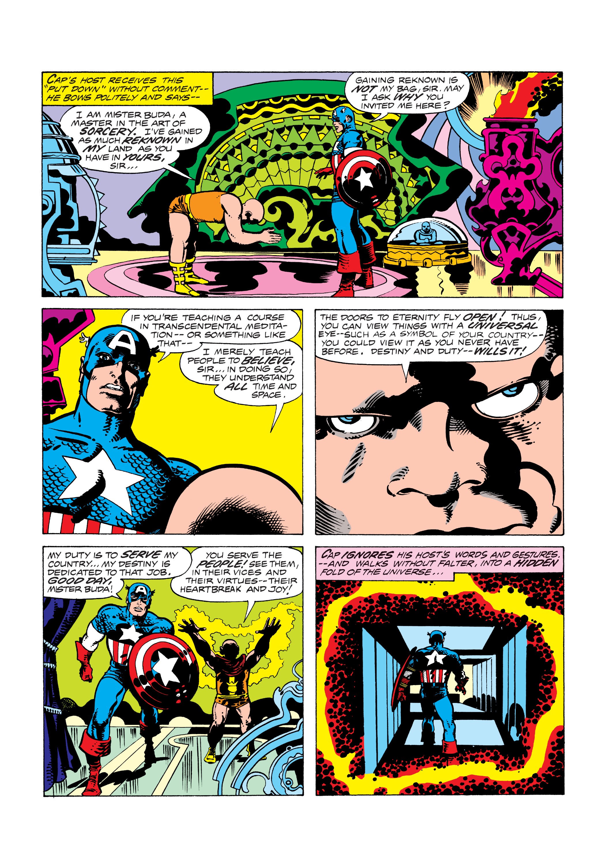 Read online Marvel Masterworks: Captain America comic -  Issue # TPB 10 (Part 2) - 54