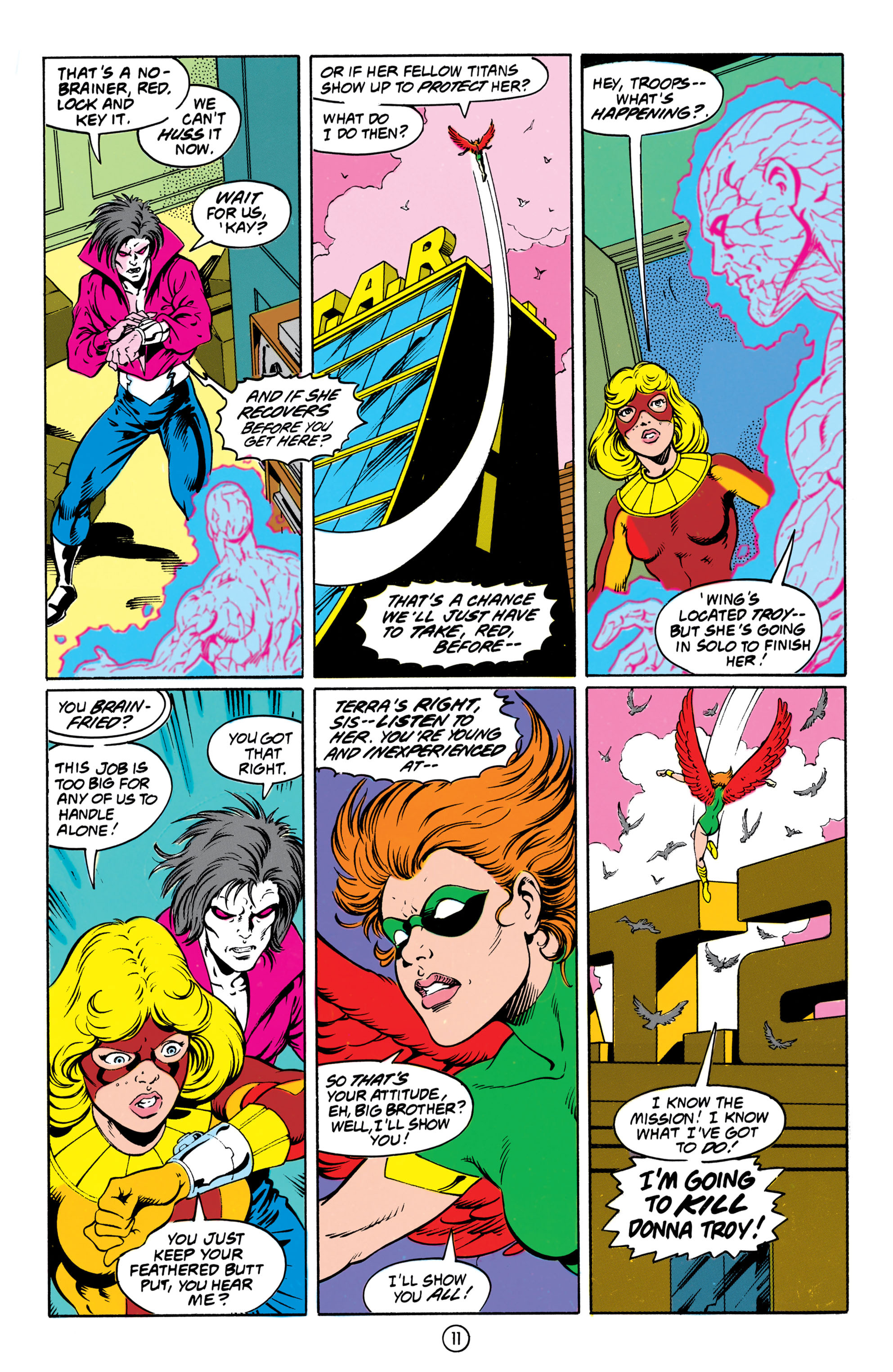 Read online The New Titans (1988) comic -  Issue #88 - 12