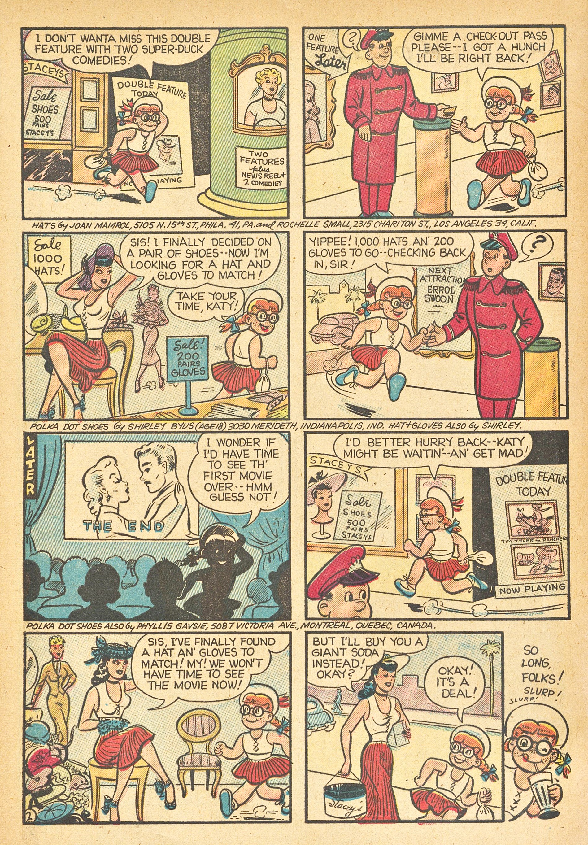 Read online Katy Keene (1949) comic -  Issue #20 - 4