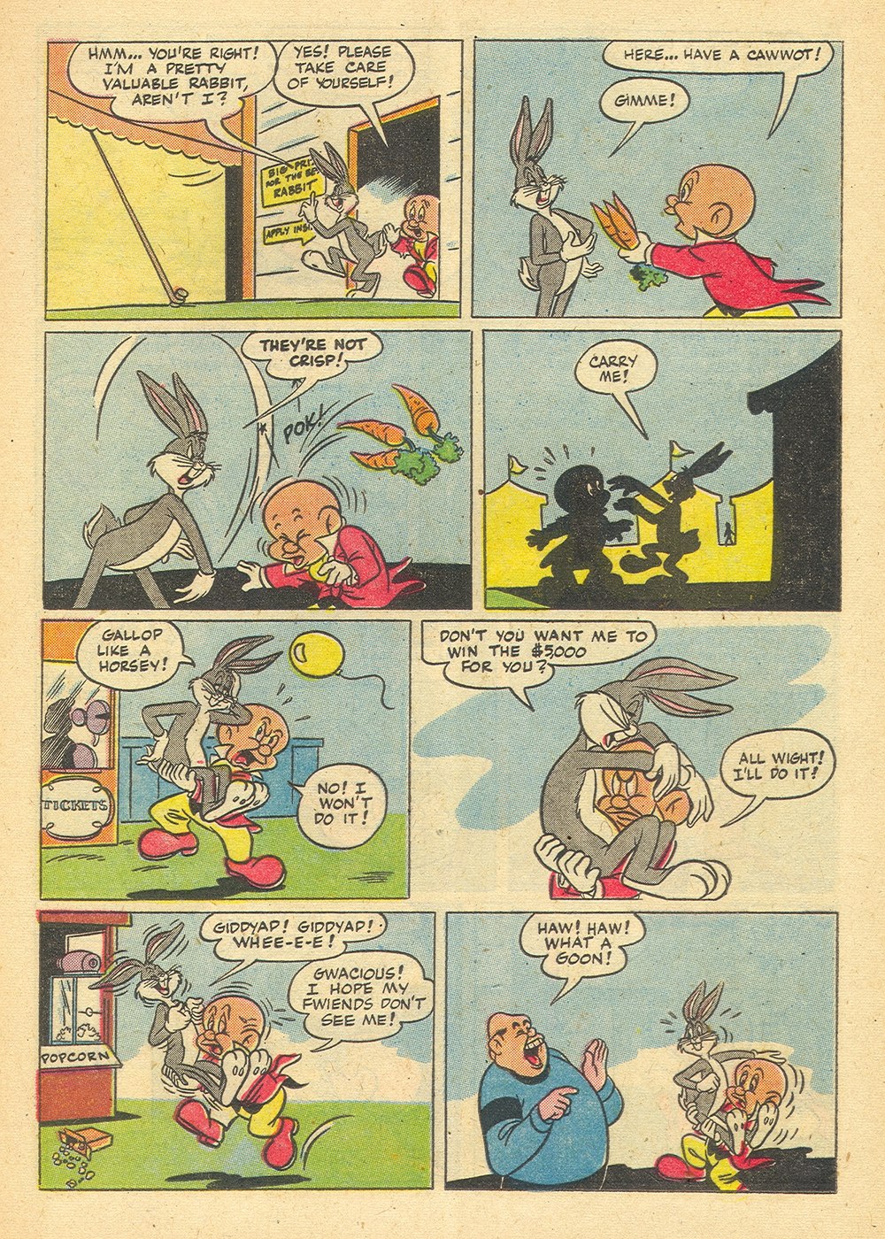 Read online Bugs Bunny comic -  Issue #36 - 12