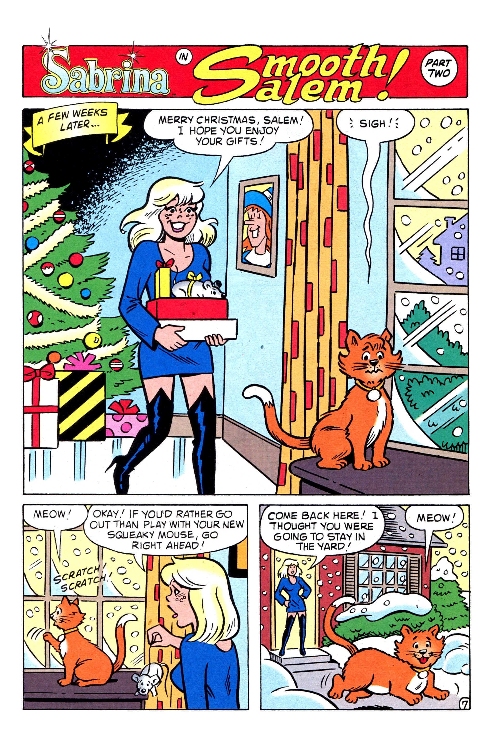 Read online Sabrina's Holiday Spectacular comic -  Issue #3 - 10