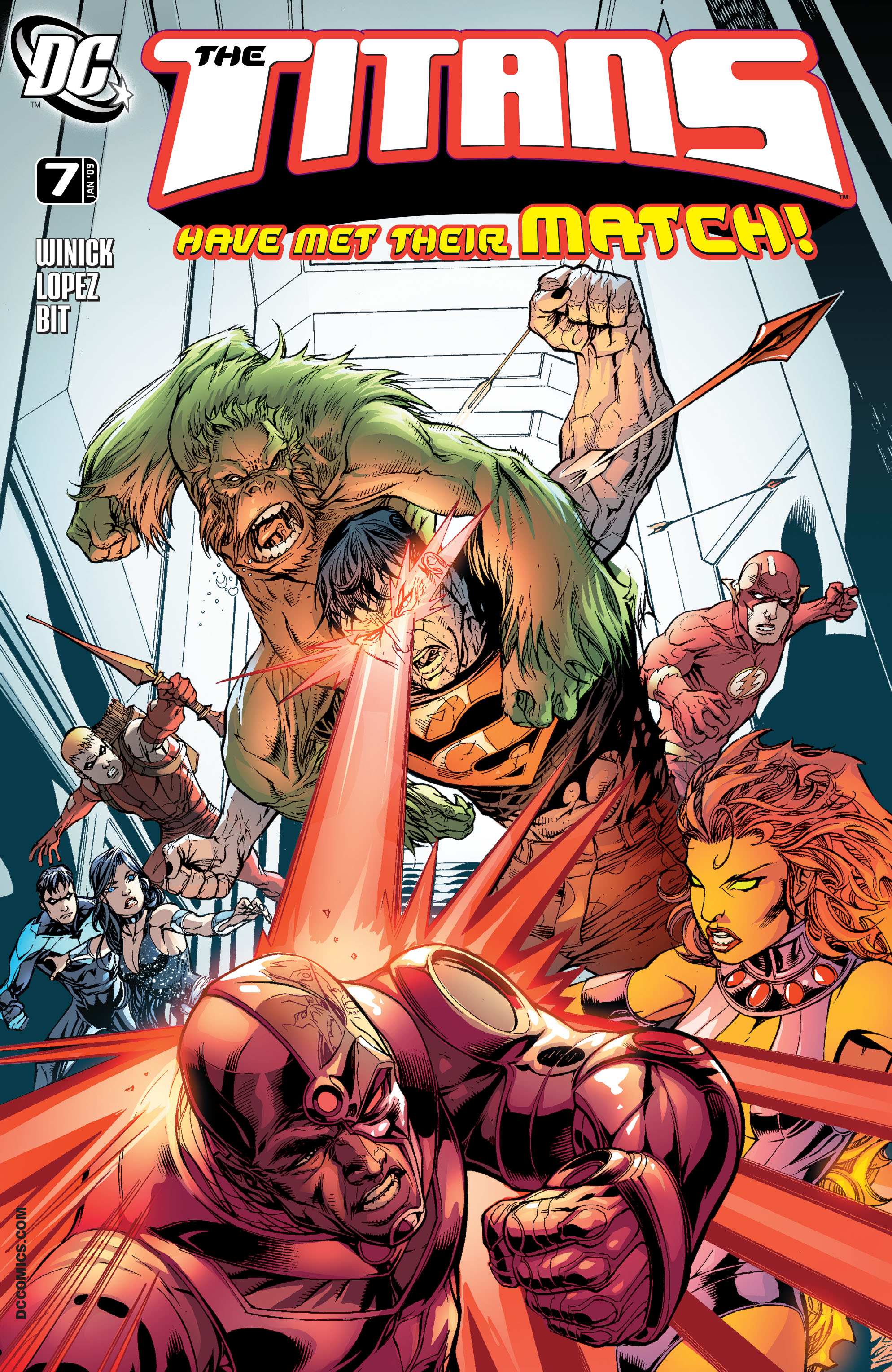 Read online Titans (2008) comic -  Issue #7 - 1