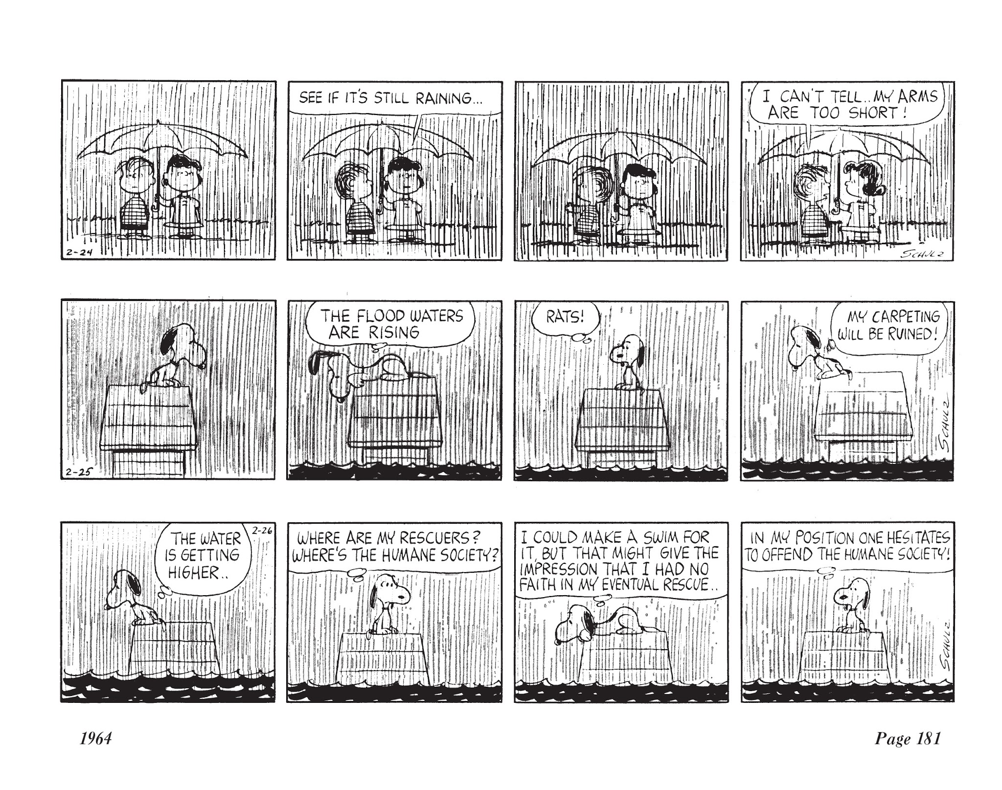 Read online The Complete Peanuts comic -  Issue # TPB 7 - 192