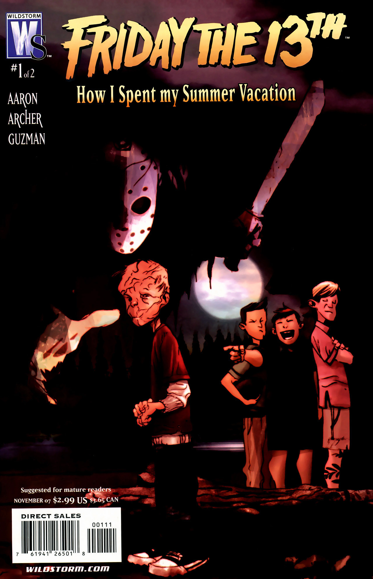 Read online Friday the 13th:  How I Spent My Summer Vacation comic -  Issue #1 - 1