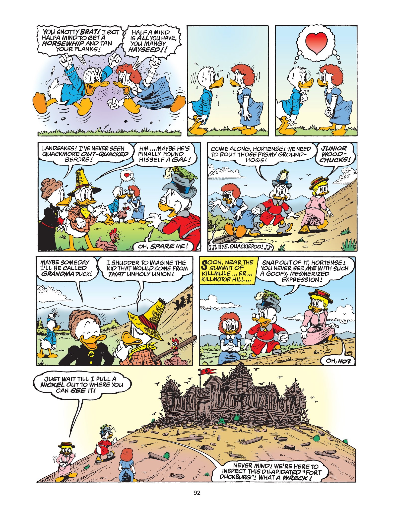 Read online Walt Disney Uncle Scrooge and Donald Duck: The Don Rosa Library comic -  Issue # TPB 5 (Part 1) - 93