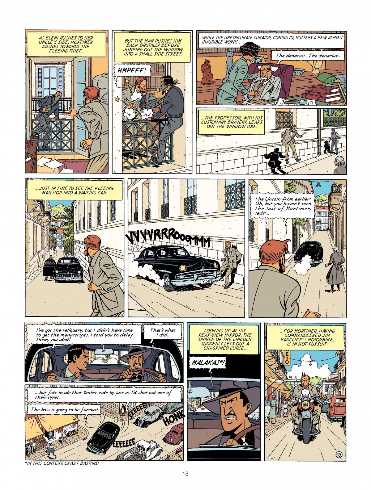 Read online Blake & Mortimer comic -  Issue #13 - 15
