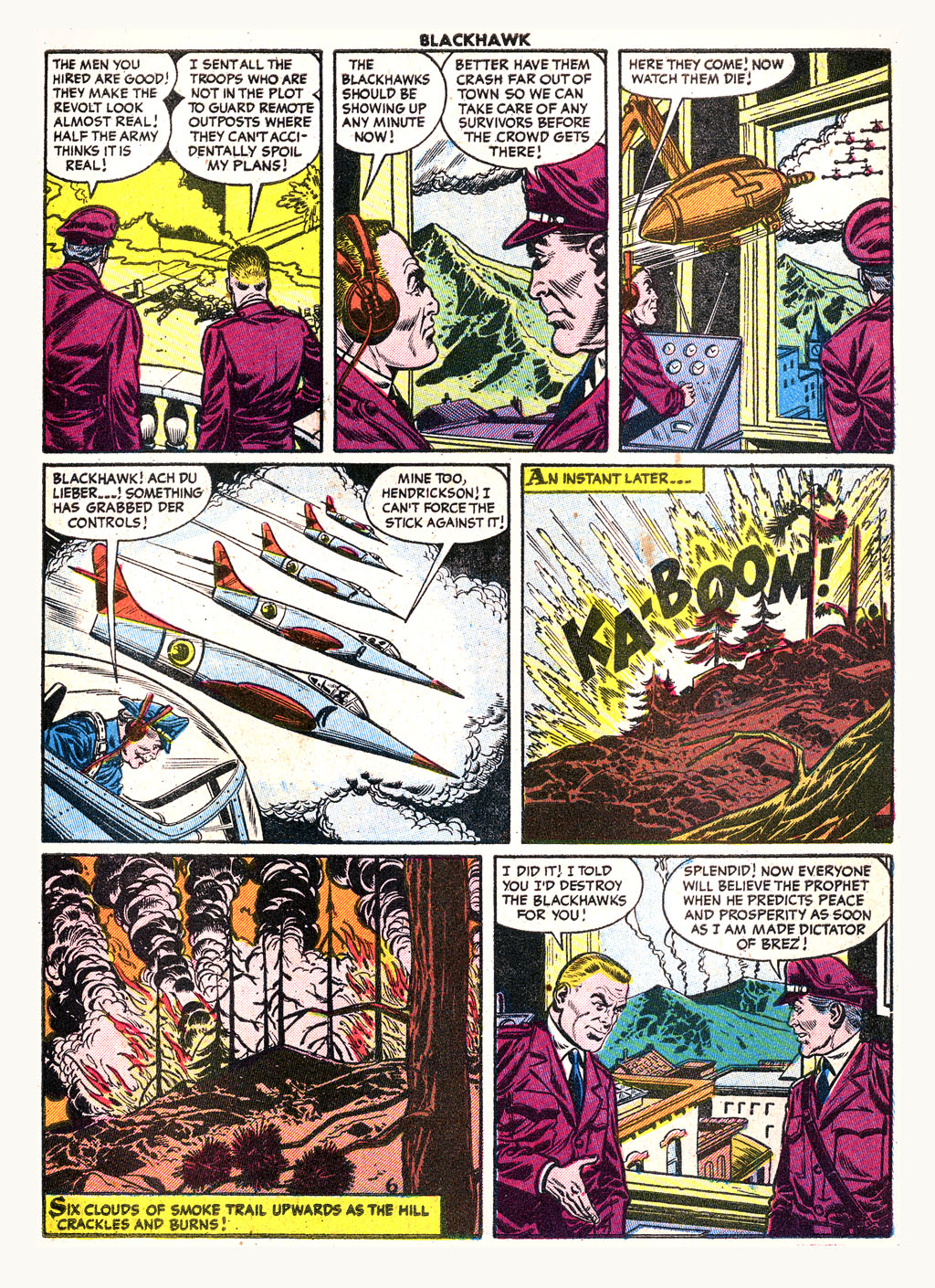 Read online Blackhawk (1957) comic -  Issue #94 - 31