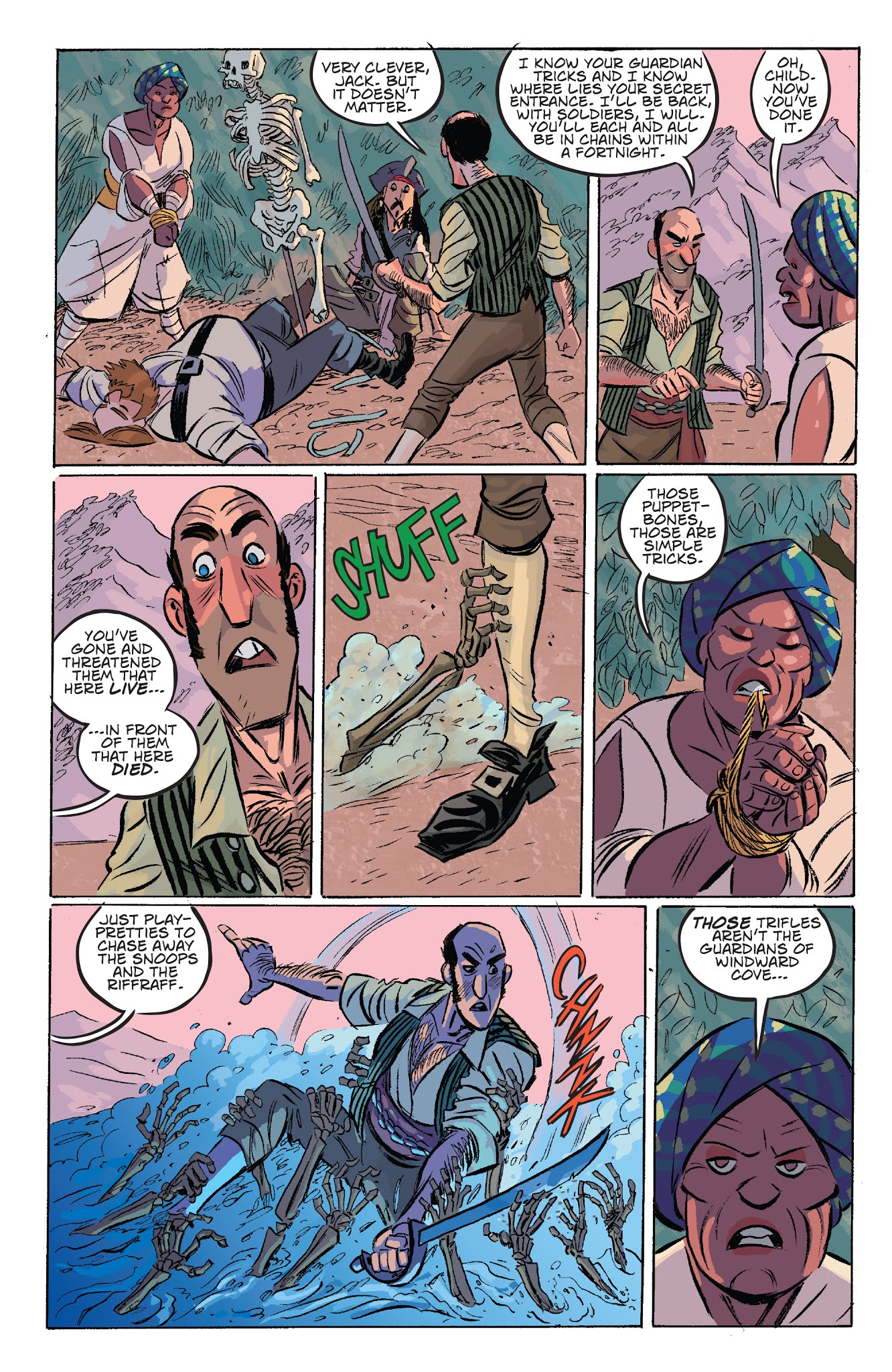 Read online Disney Pirates of the Caribbean comic -  Issue #1 - 25