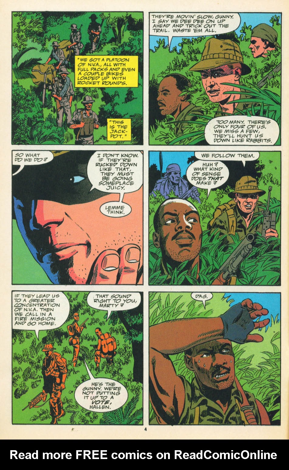 Read online The 'Nam comic -  Issue #56 - 5