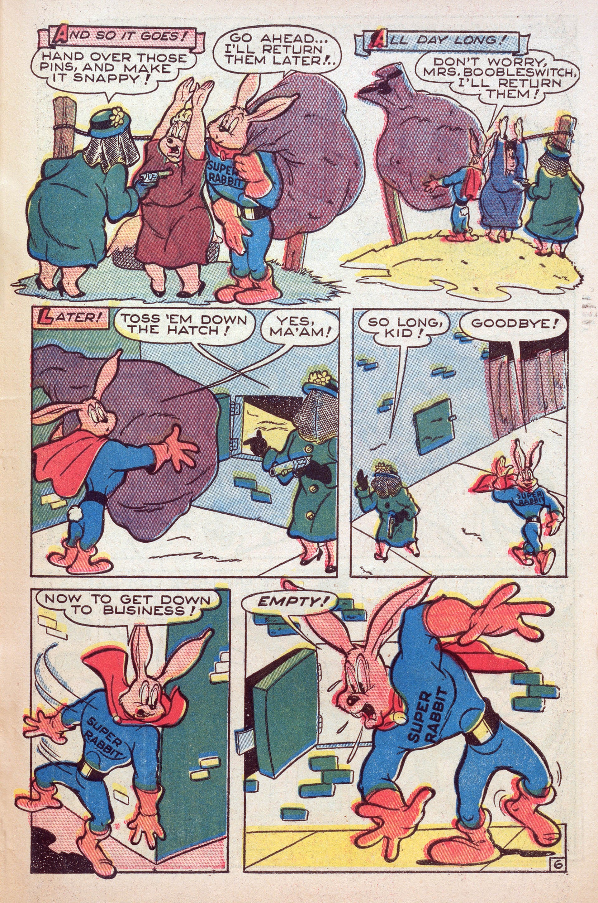 Read online Super Rabbit comic -  Issue #11 - 27