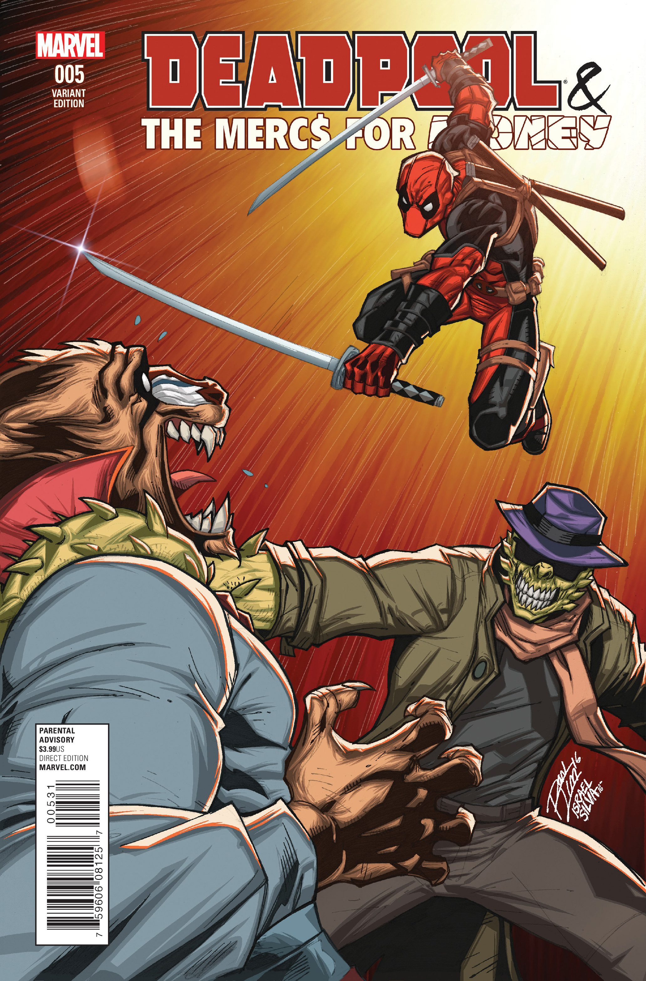 Read online Deadpool & the Mercs For Money comic -  Issue #5 - 2
