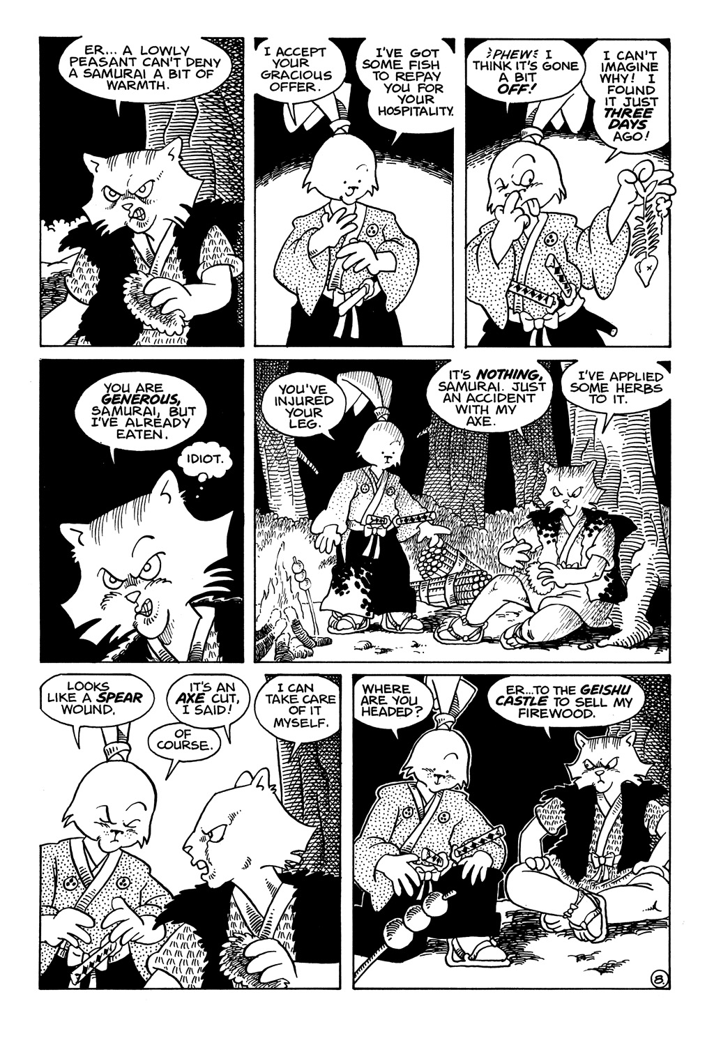 Read online Usagi Yojimbo (1987) comic -  Issue #12 - 10