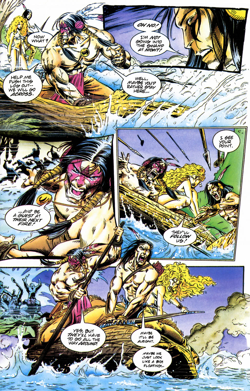 Read online Turok, Dinosaur Hunter (1993) comic -  Issue #35 - 8