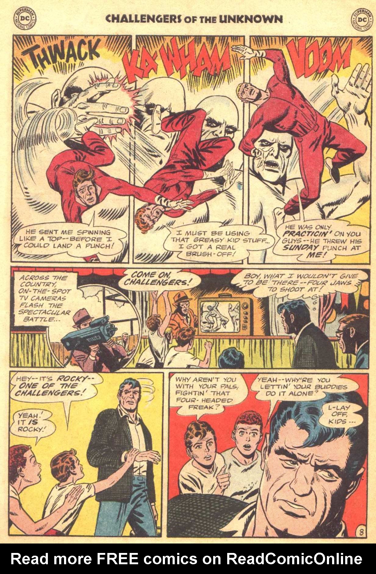 Read online Challengers of the Unknown (1958) comic -  Issue #41 - 9