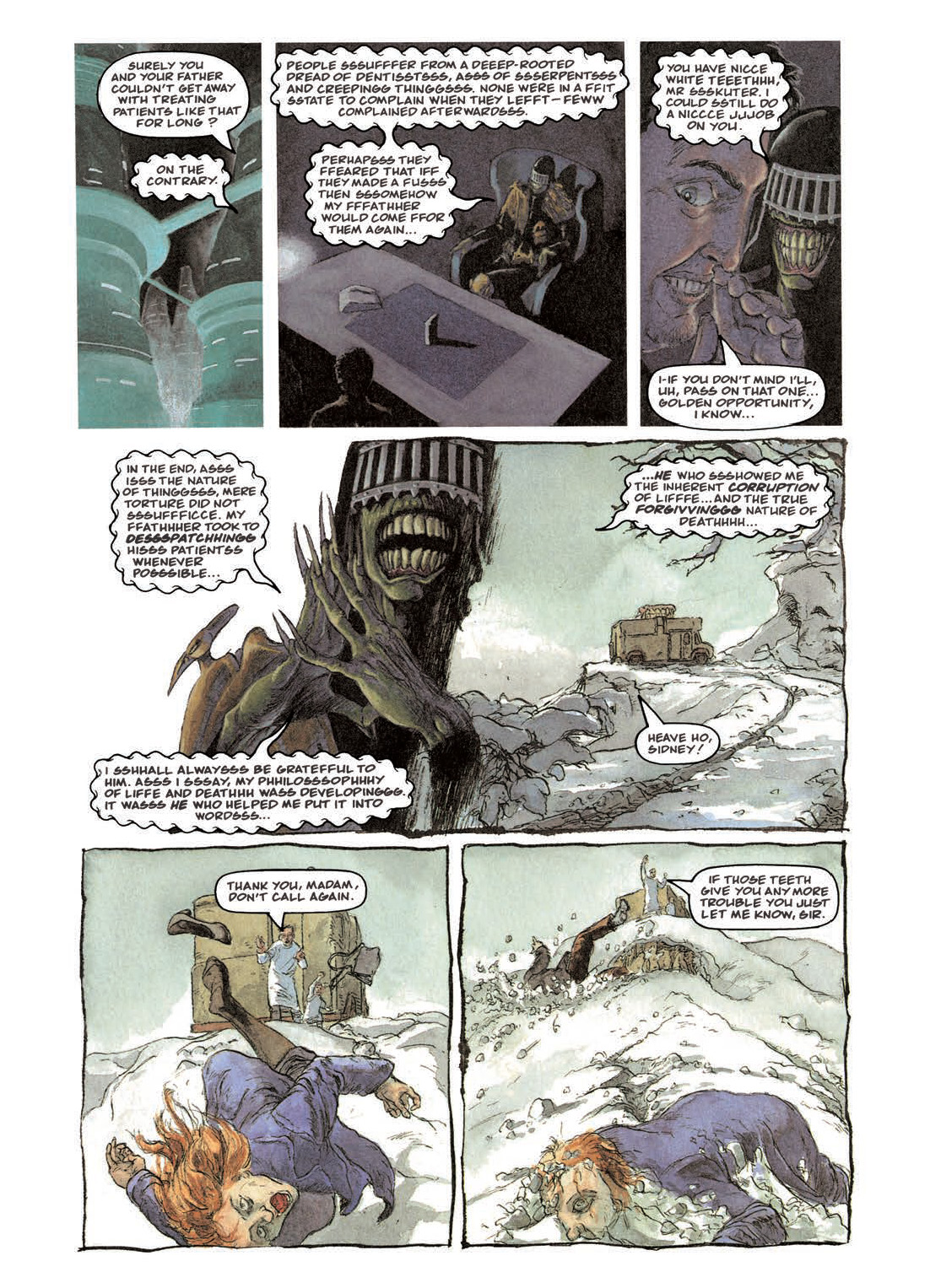 Read online Judge Death comic -  Issue # TPB Young Death - Boyhood of a Superfiend - 37