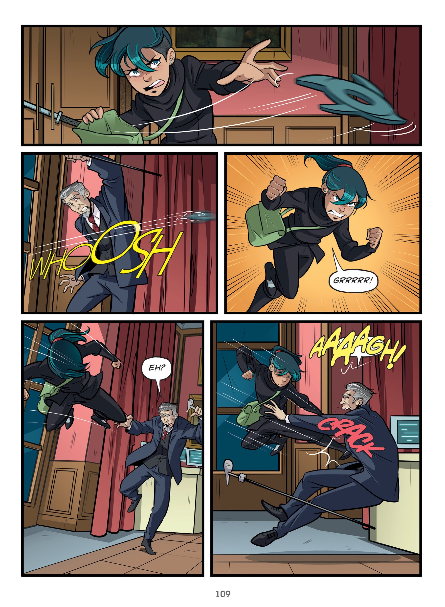 Read online Shy Ninja comic -  Issue # TPB - 109