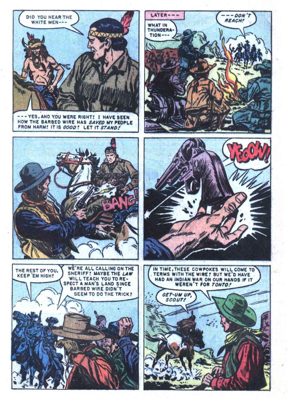Read online Lone Ranger's Companion Tonto comic -  Issue #27 - 12
