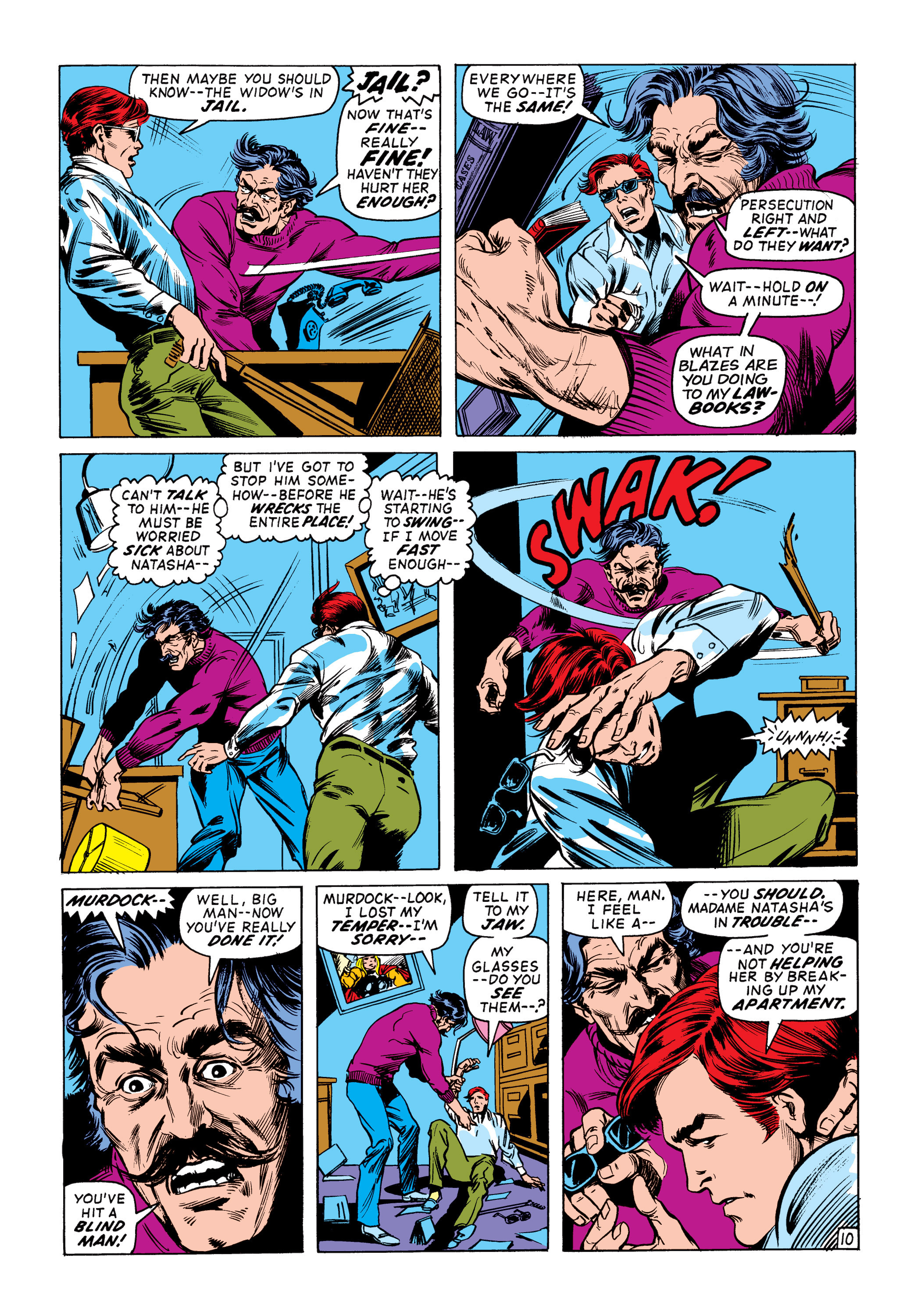 Read online Marvel Masterworks: Daredevil comic -  Issue # TPB 8 (Part 3) - 68