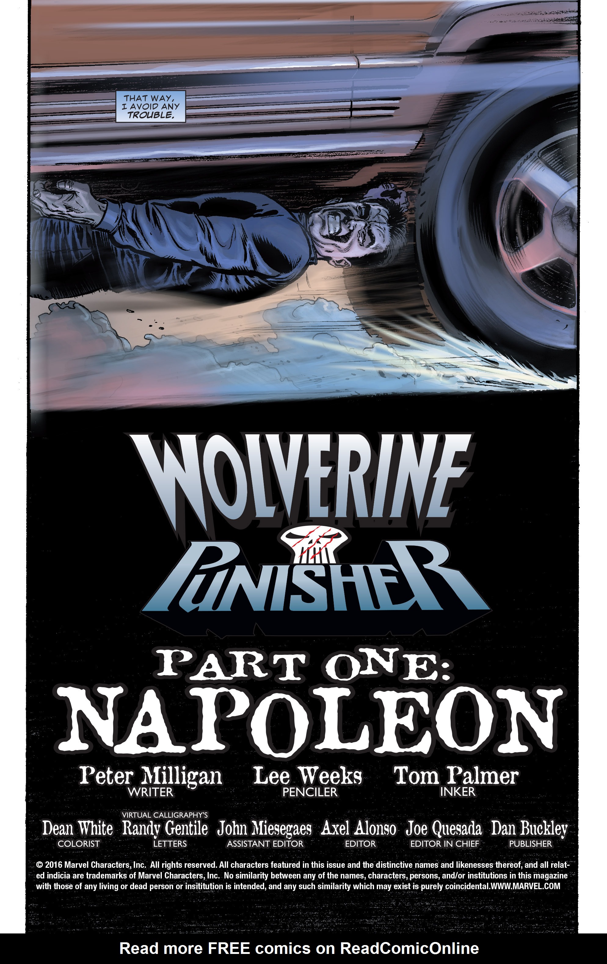 Read online Wolverine/Punisher comic -  Issue #1 - 4