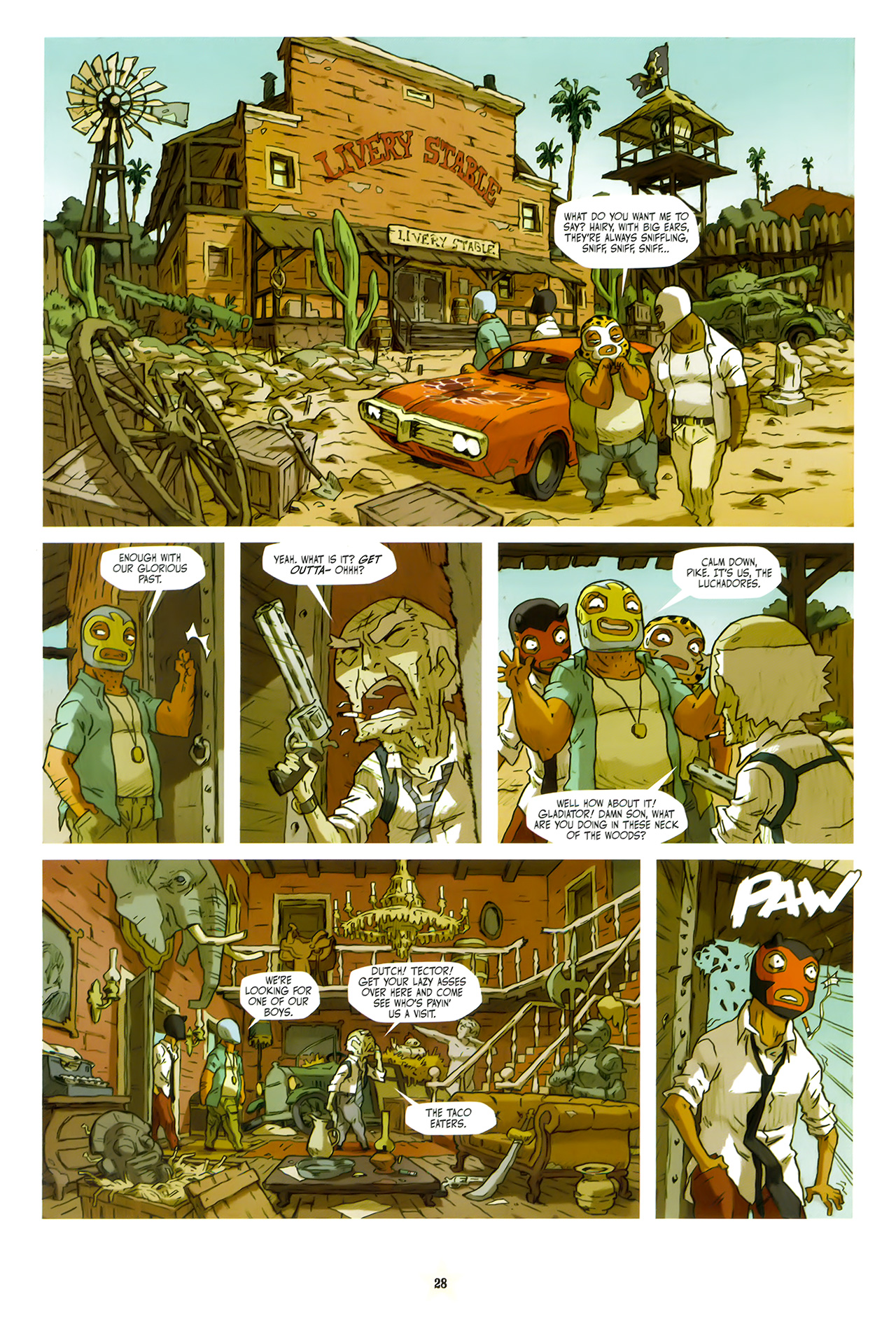 Read online Lucha Libre comic -  Issue #6 - 30