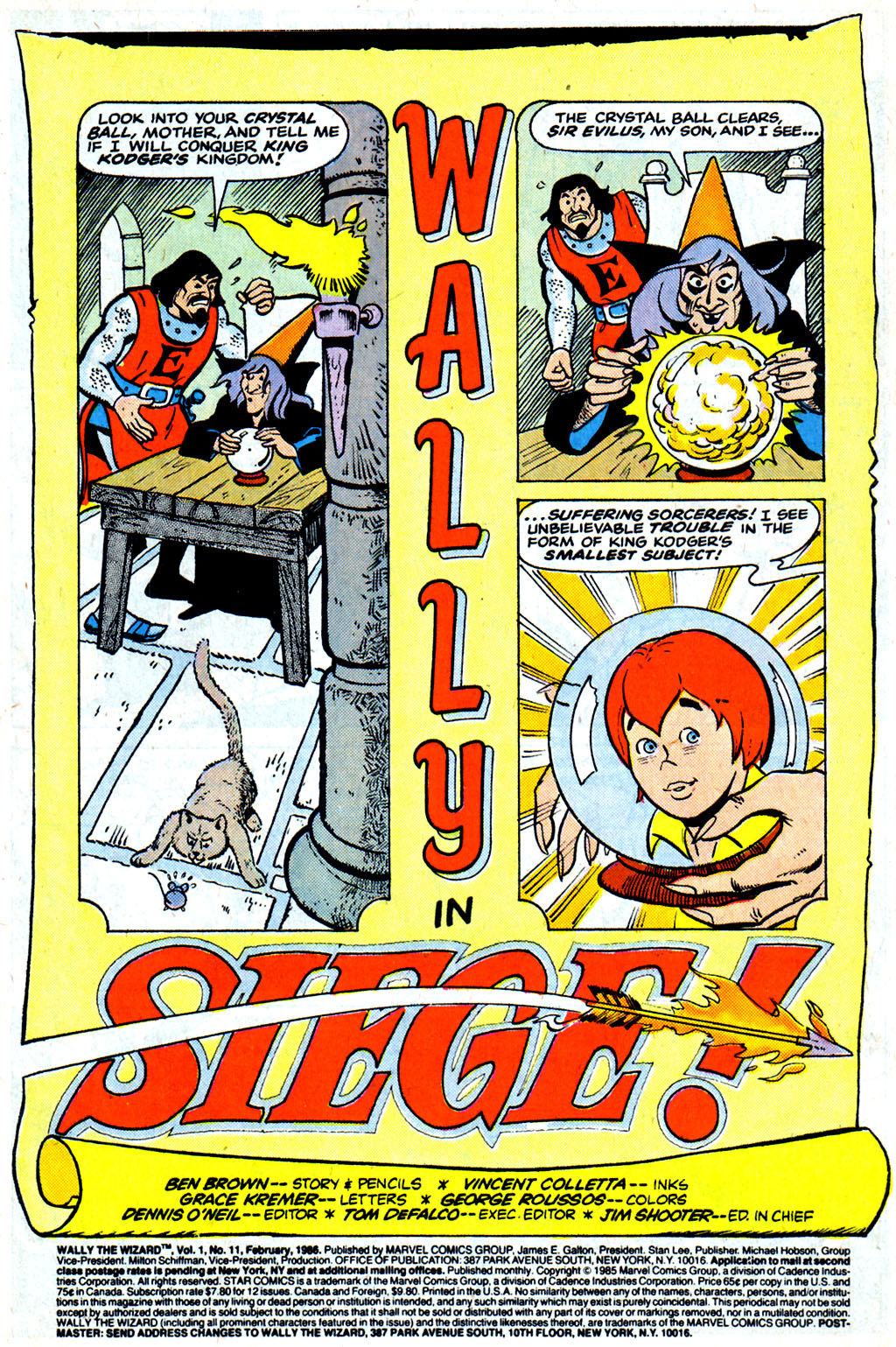 Read online Wally the Wizard comic -  Issue #11 - 2
