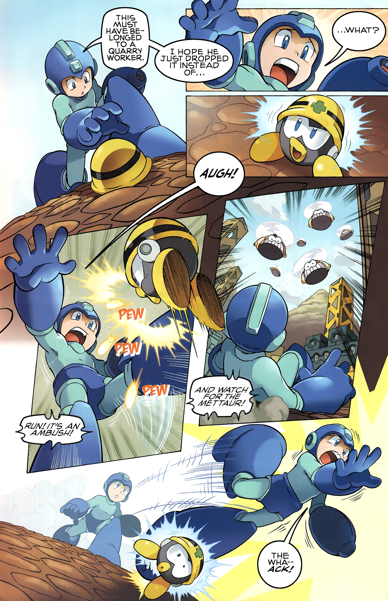 Read online Mega Man comic -  Issue #2 - 11