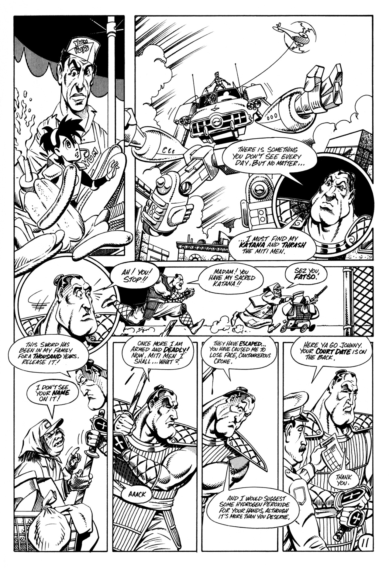 Read online Paul the Samurai (1992) comic -  Issue #2 - 13