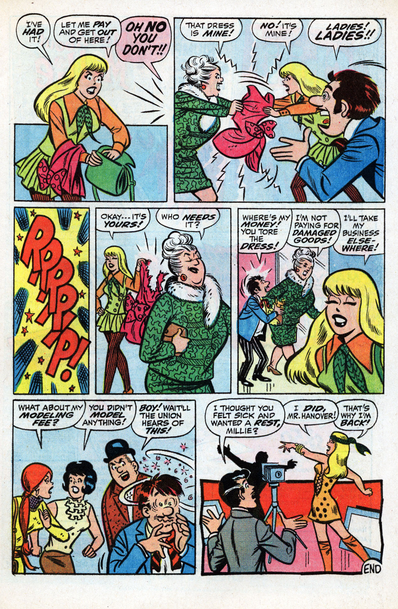Read online Millie the Model comic -  Issue #171 - 9