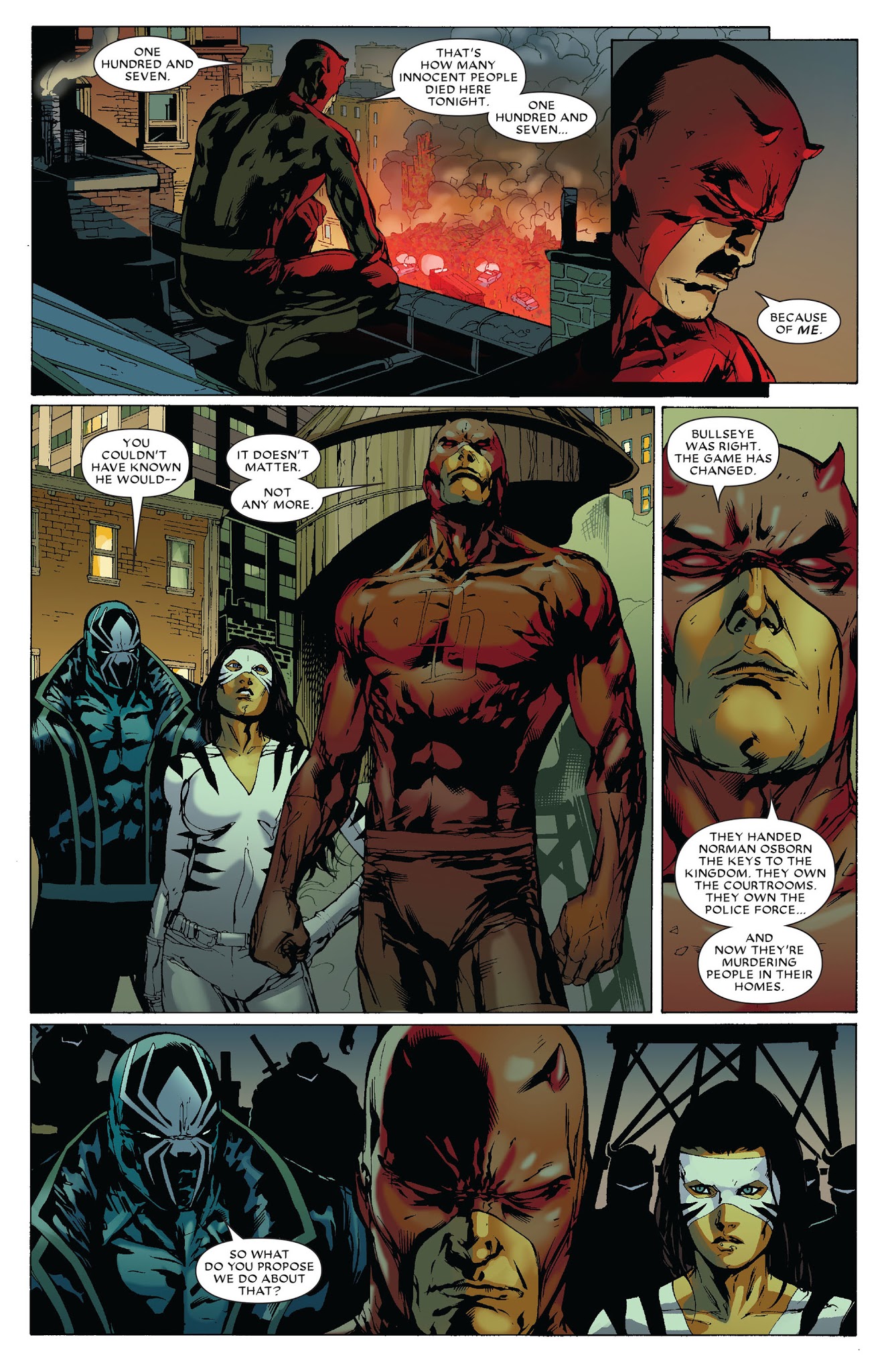 Read online Dark Reign: The List comic -  Issue # Issue Daredevil - 25