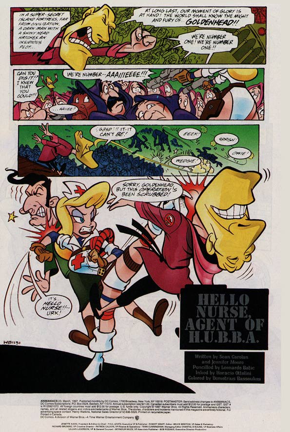 Read online Animaniacs comic -  Issue #23 - 2