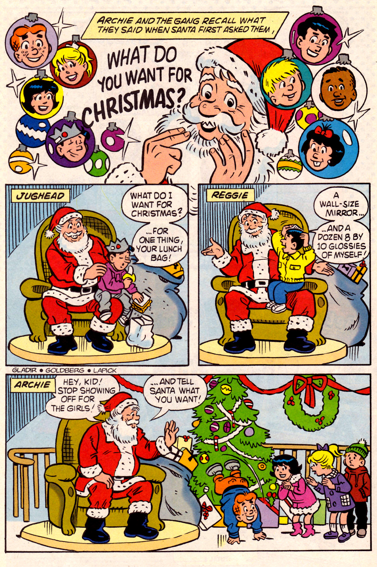 Read online Archie's Christmas Stocking comic -  Issue #5 - 8